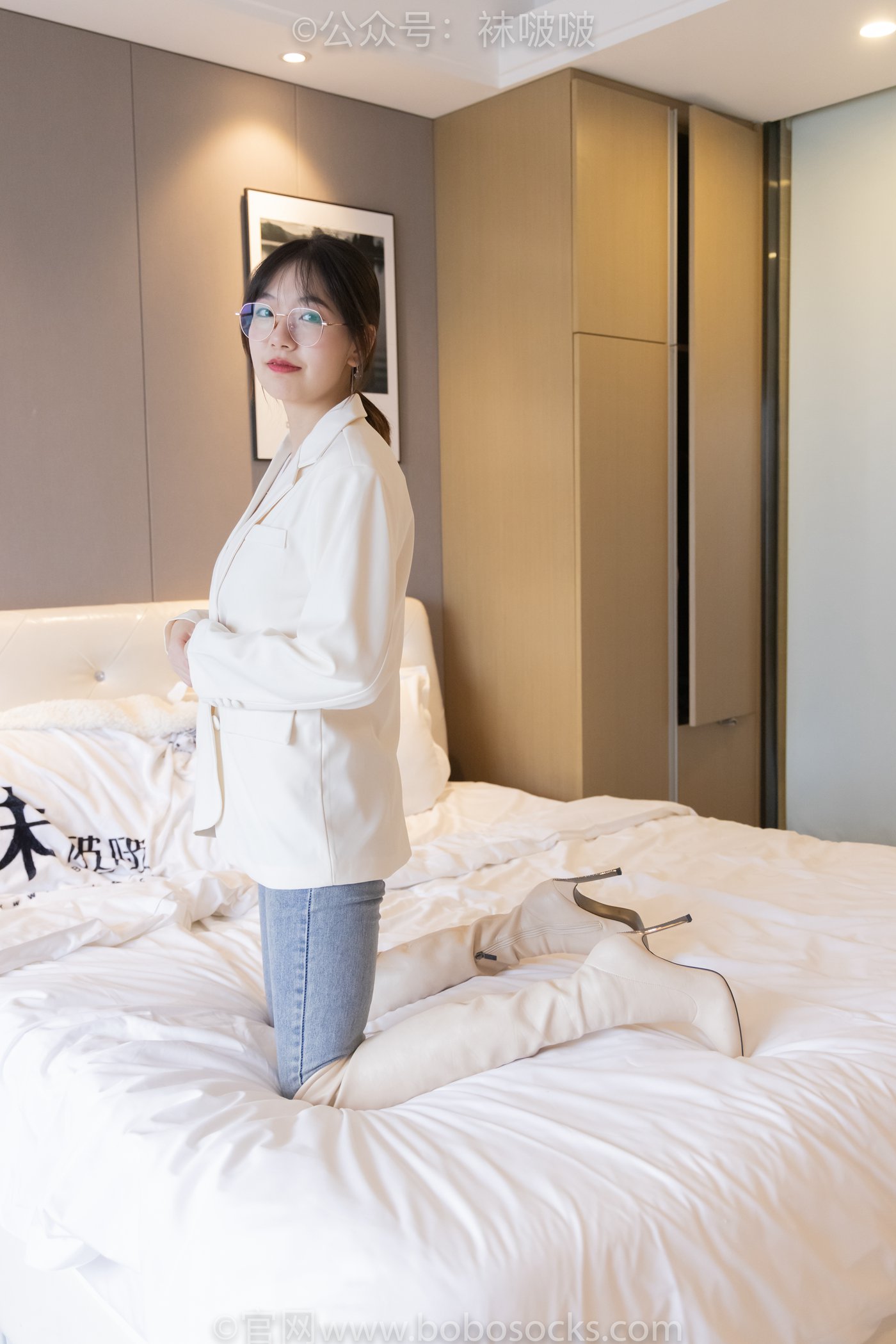 图片[45]-[BoBoSocks袜啵啵]NO.050 小甜豆-高跟长靴、白棉袜[175P] – 速更版-美库