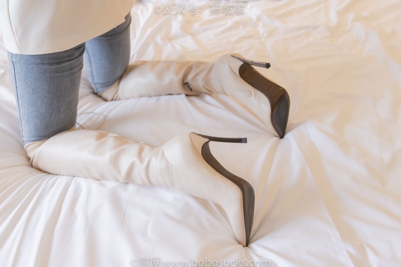 图片[46]-[BoBoSocks袜啵啵]NO.050 小甜豆-高跟长靴、白棉袜[175P] – 速更版-美库