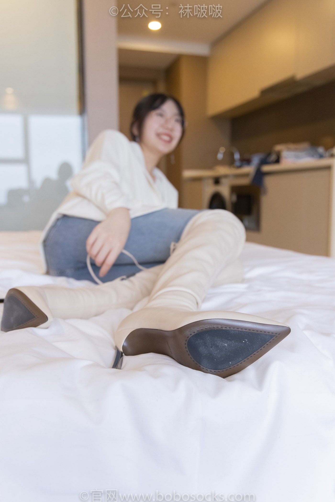 图片[62]-[BoBoSocks袜啵啵]NO.050 小甜豆-高跟长靴、白棉袜[175P] – 速更版-美库