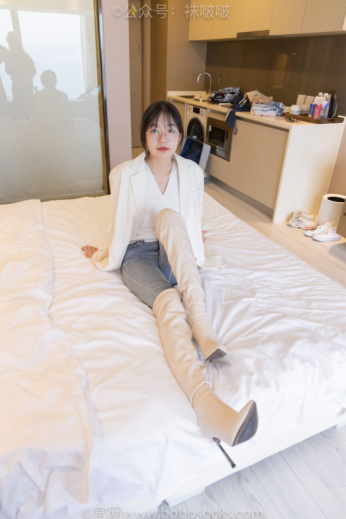 图片[73]-[BoBoSocks袜啵啵]NO.050 小甜豆-高跟长靴、白棉袜[175P] – 速更版-美库