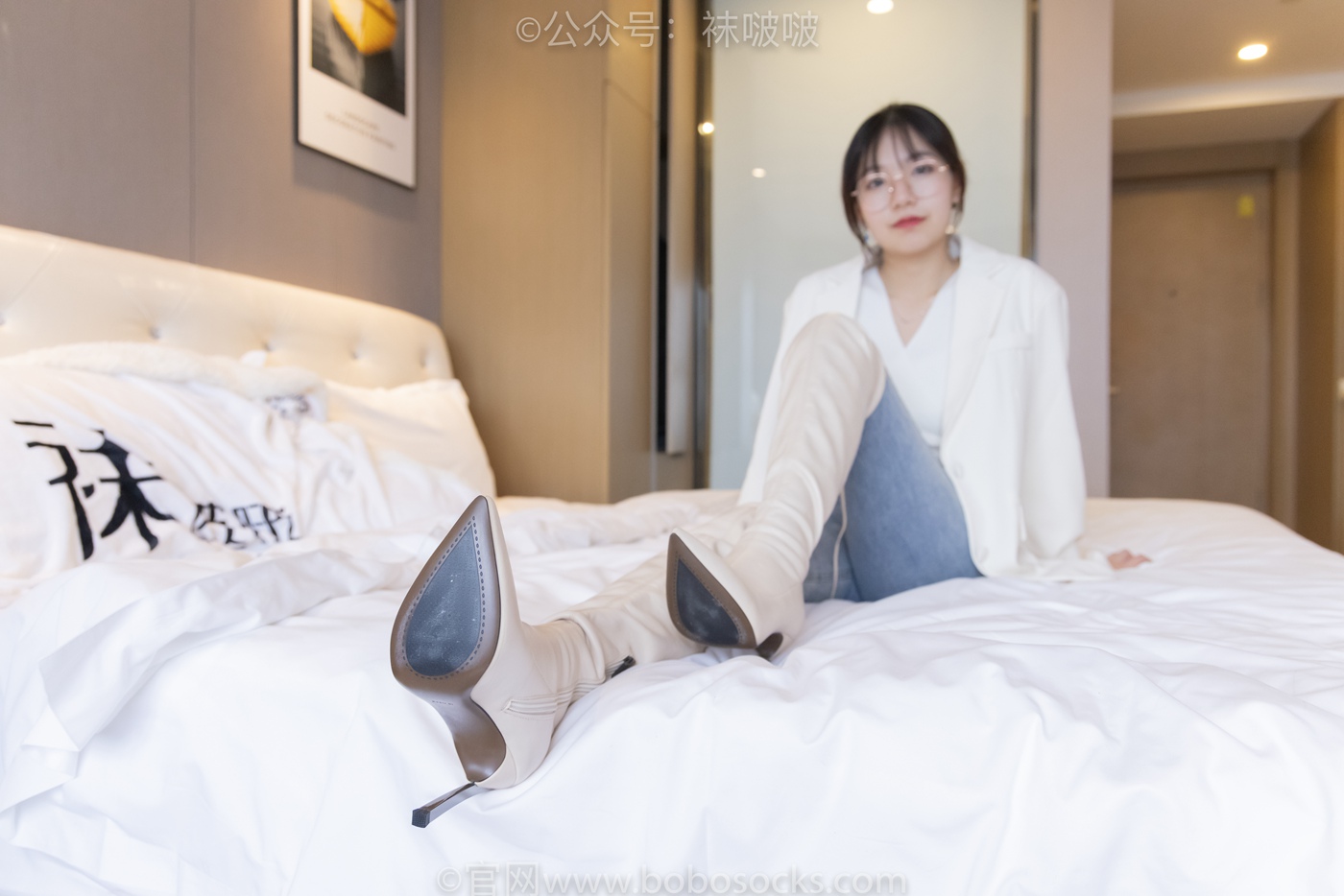 图片[76]-[BoBoSocks袜啵啵]NO.050 小甜豆-高跟长靴、白棉袜[175P] – 速更版-美库