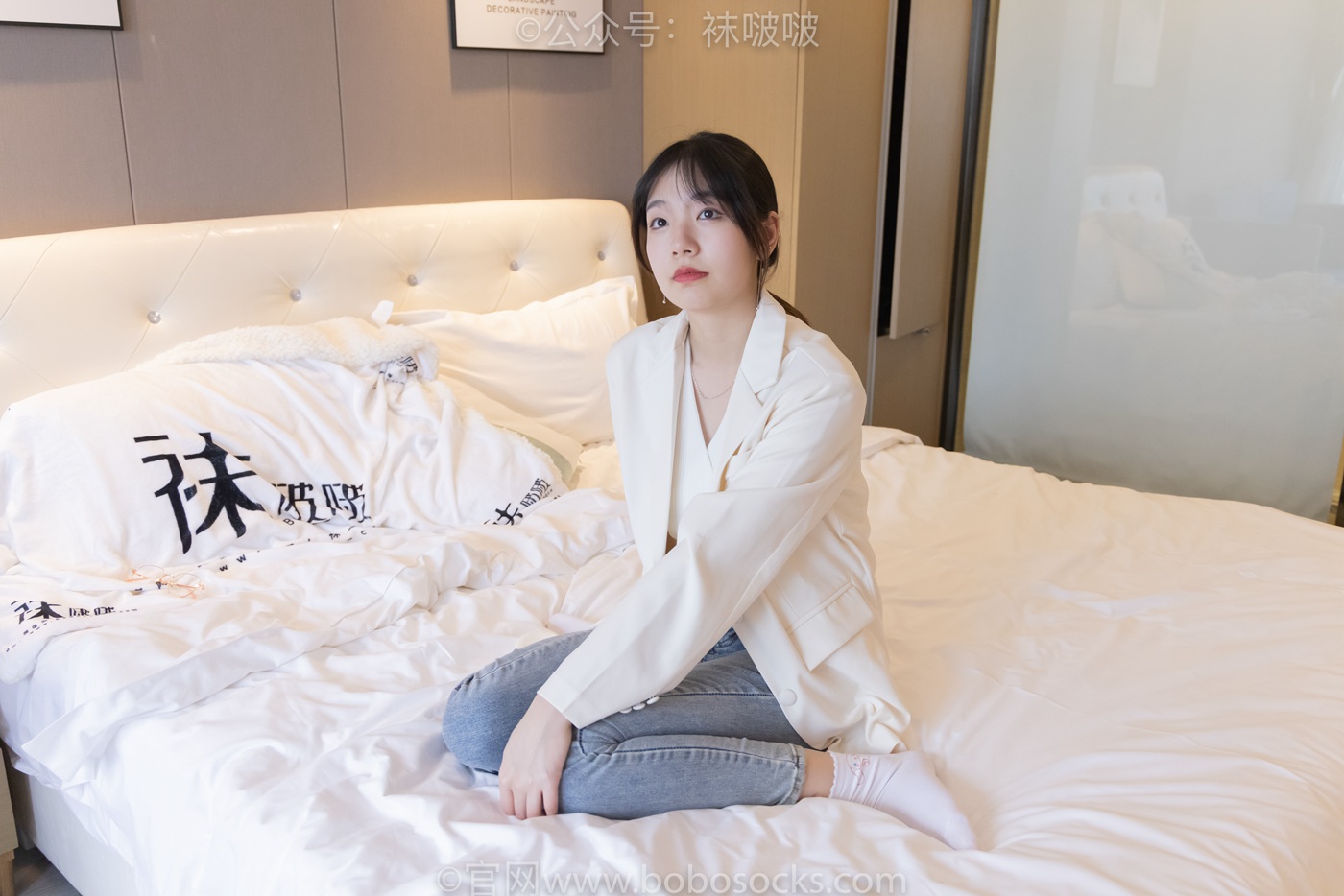 图片[125]-[BoBoSocks袜啵啵]NO.050 小甜豆-高跟长靴、白棉袜[175P] – 速更版-美库