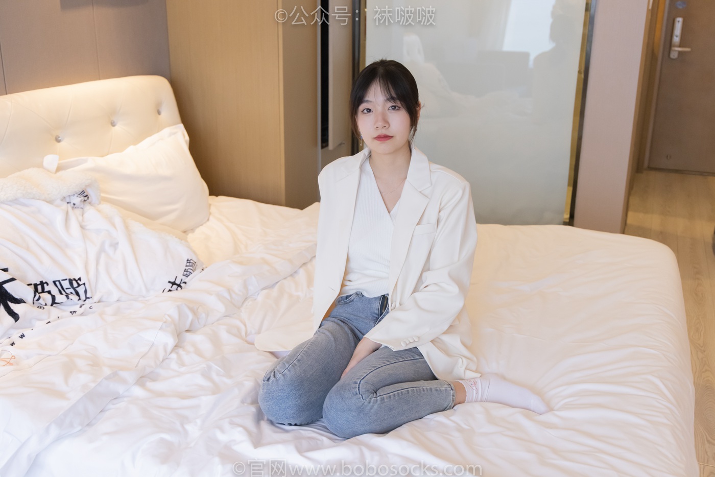 图片[131]-[BoBoSocks袜啵啵]NO.050 小甜豆-高跟长靴、白棉袜[175P] – 速更版-美库