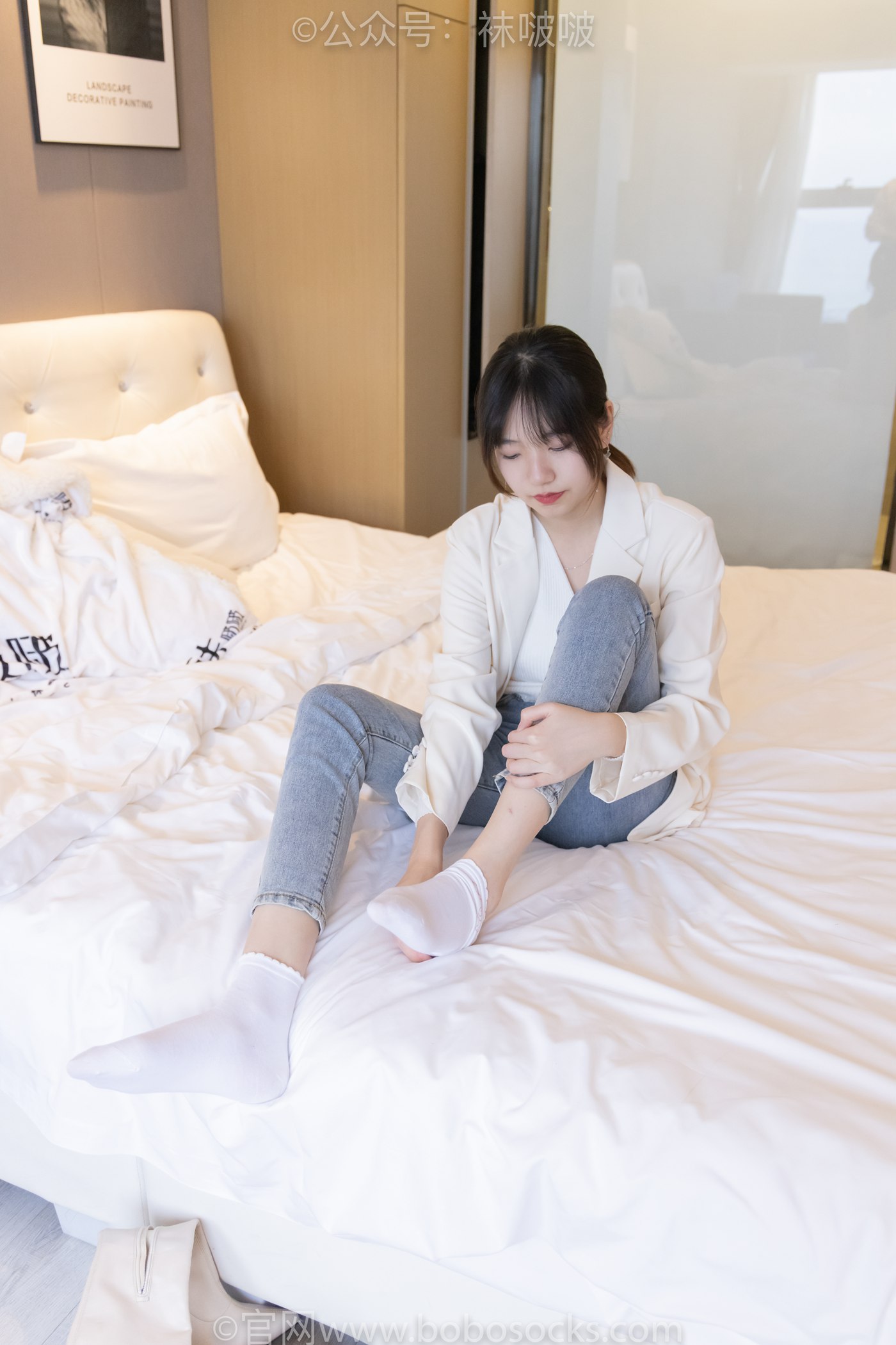 图片[132]-[BoBoSocks袜啵啵]NO.050 小甜豆-高跟长靴、白棉袜[175P] – 速更版-美库