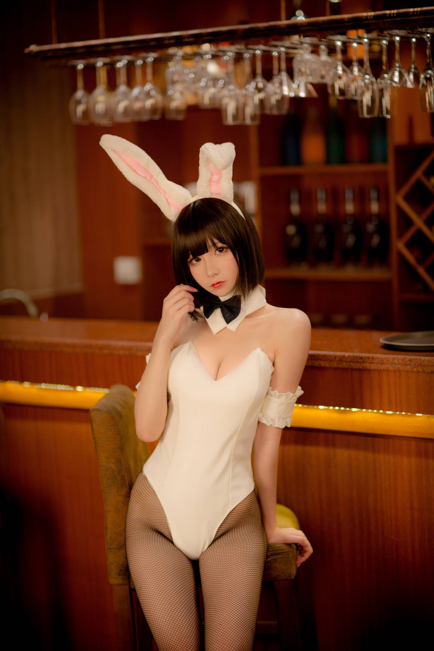 图片[10]-拼音拼嘤嘤 – 加藤惠兔女郎[9P] – 速更版-美库