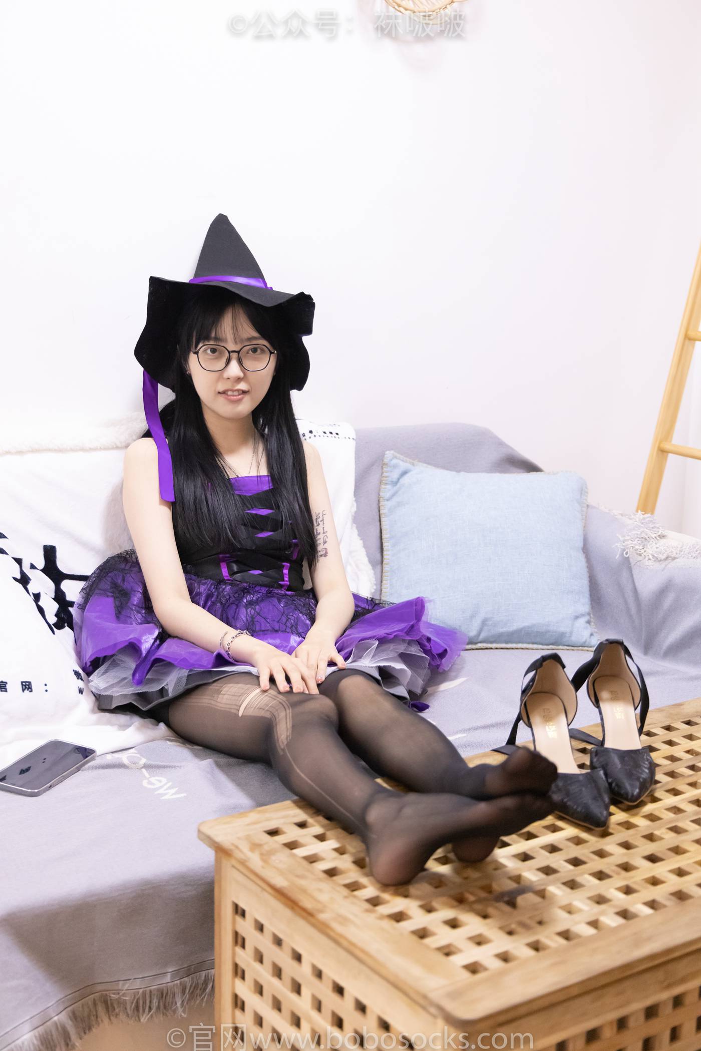 图片[69]-[BoBoSocks袜啵啵]NO.051 稚予-魔女装、高跟鞋、黑丝[123P] – 速更版-美库