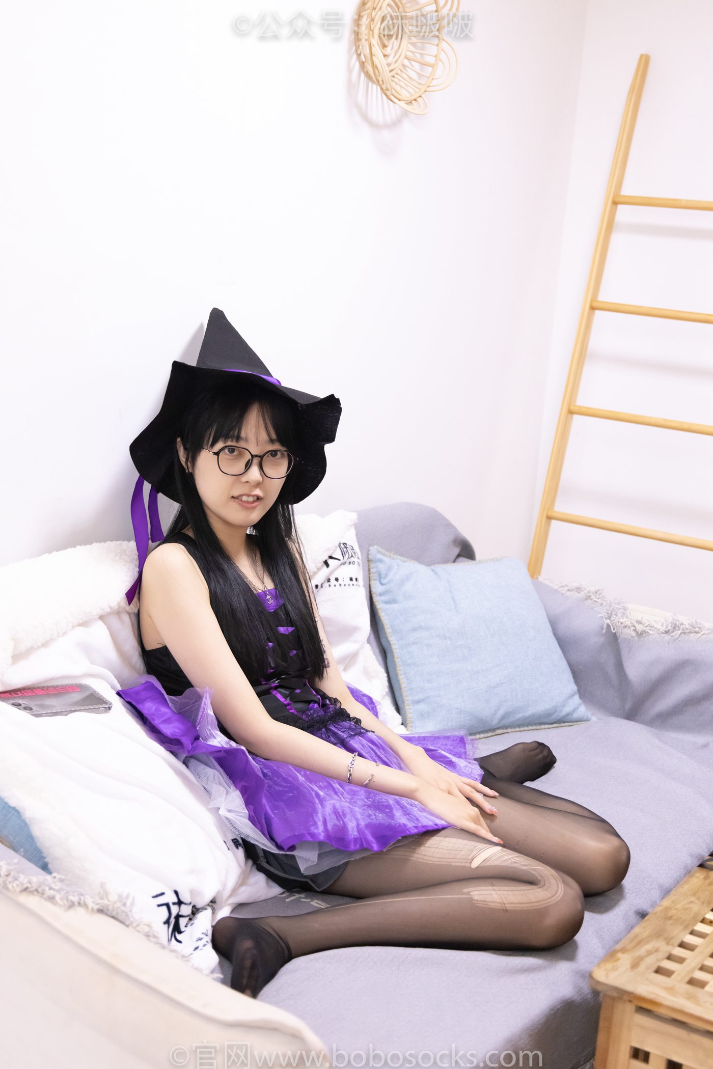 图片[118]-[BoBoSocks袜啵啵]NO.051 稚予-魔女装、高跟鞋、黑丝[123P] – 速更版-美库