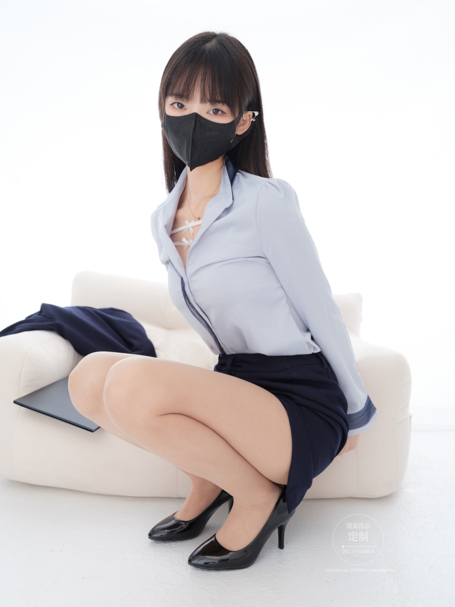 图片[20]-[紧急企划]EX-002 见希w 肉丝OL[55P] – 速更版-美库