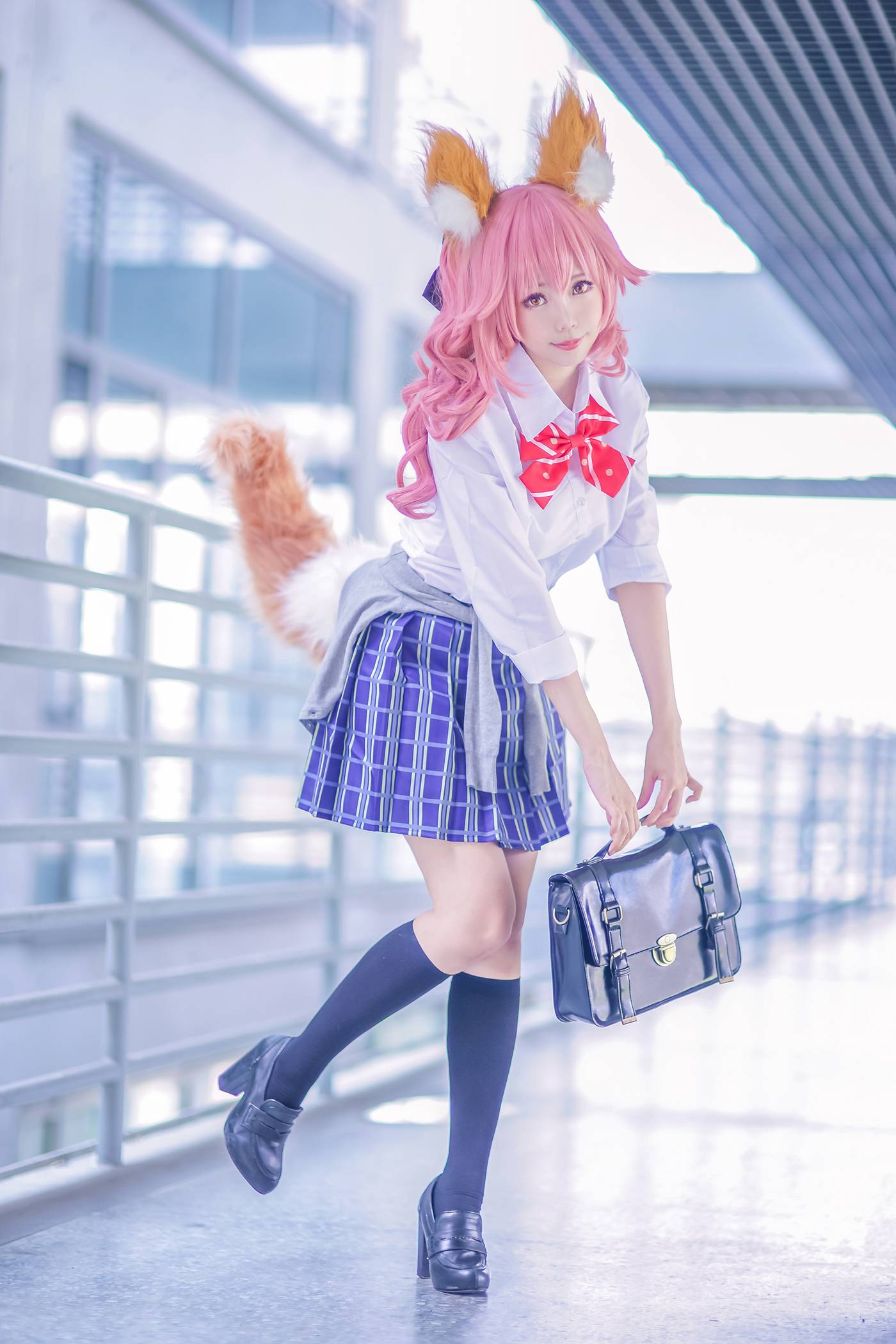 图片[23]-Ely_eee(ElyEE子)  玉藻前JK[32P] – 速更版-美库