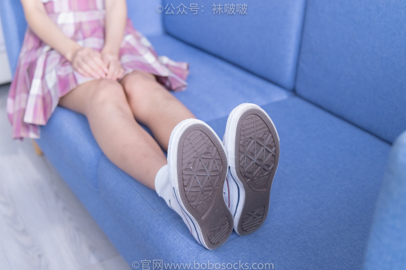 图片[22]-[BoBoSocks袜啵啵]NO.052 瑶瑶-JK制服、帆布鞋、白棉袜、裸足[133P] – 速更版-美库