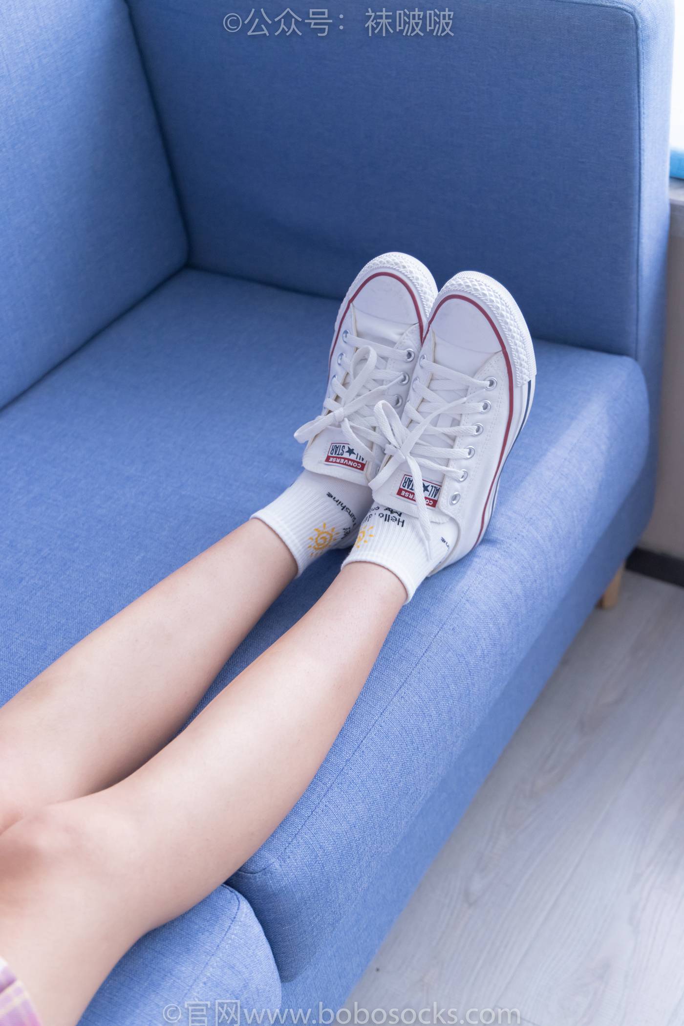 图片[25]-[BoBoSocks袜啵啵]NO.052 瑶瑶-JK制服、帆布鞋、白棉袜、裸足[133P] – 速更版-美库