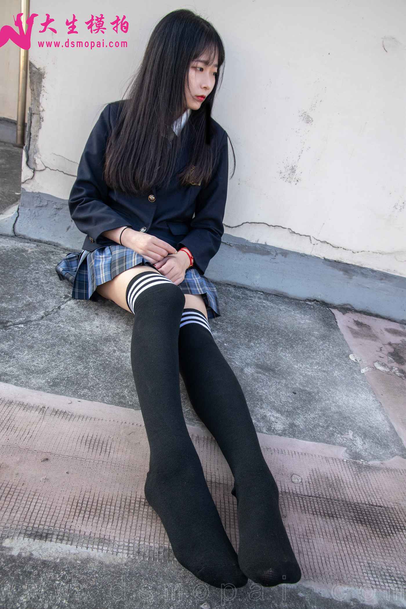 图片[10]-大生模拍 NO.264 丹丹 可爱学院风少女[55P] – 速更版-美库