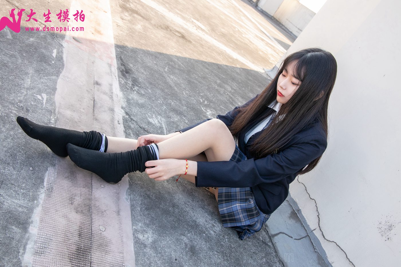 图片[20]-大生模拍 NO.264 丹丹 可爱学院风少女[55P] – 速更版-美库