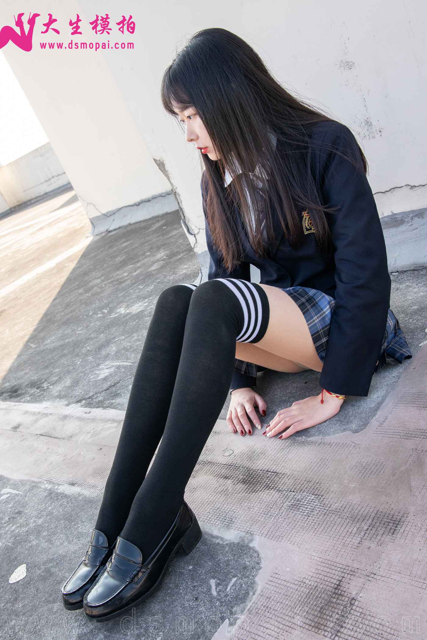 图片[53]-大生模拍 NO.264 丹丹 可爱学院风少女[55P] – 速更版-美库