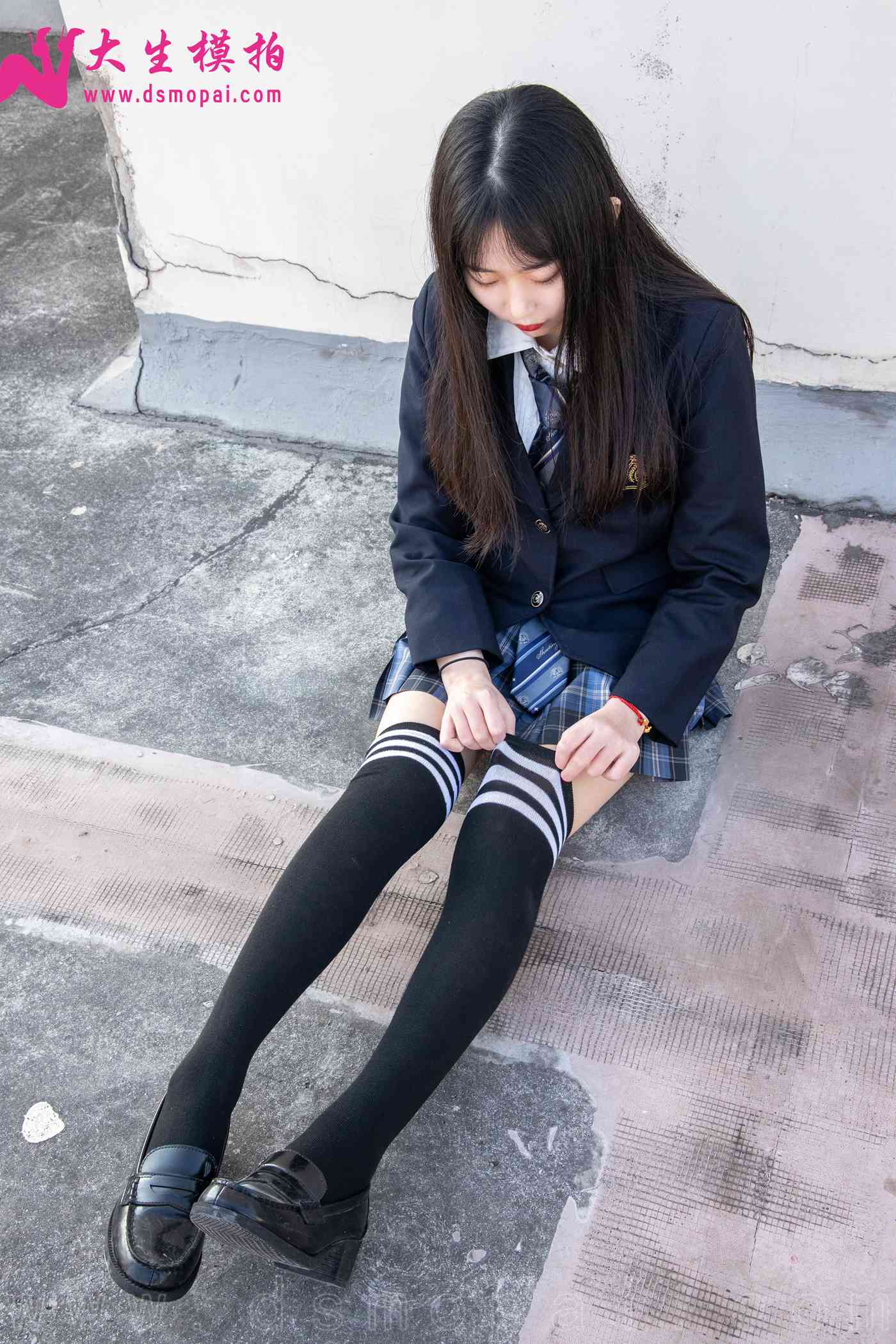 图片[54]-大生模拍 NO.264 丹丹 可爱学院风少女[55P] – 速更版-美库