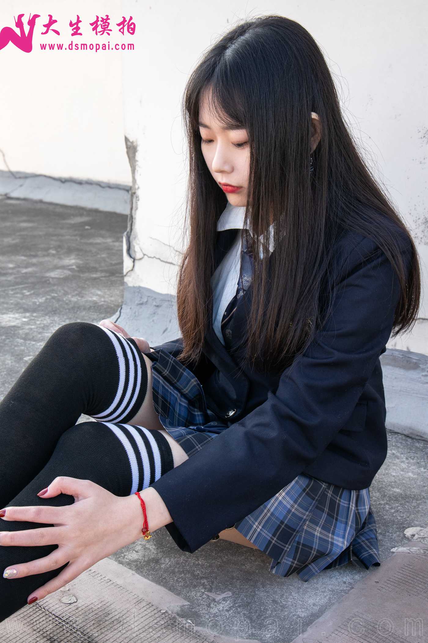 图片[56]-大生模拍 NO.264 丹丹 可爱学院风少女[55P] – 速更版-美库