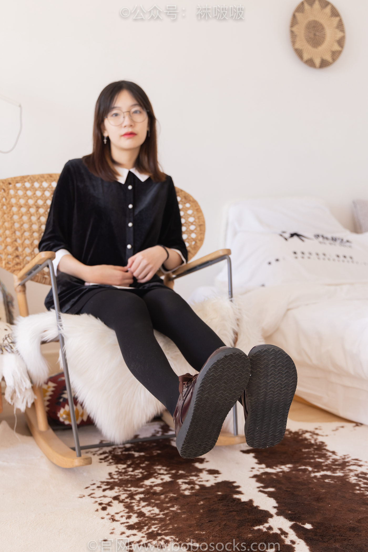 图片[15]-[BoBoSocks袜啵啵]NO.053 小甜豆-皮鞋、厚黑丝、黑色蕾丝船袜[143P] – 速更版-美库