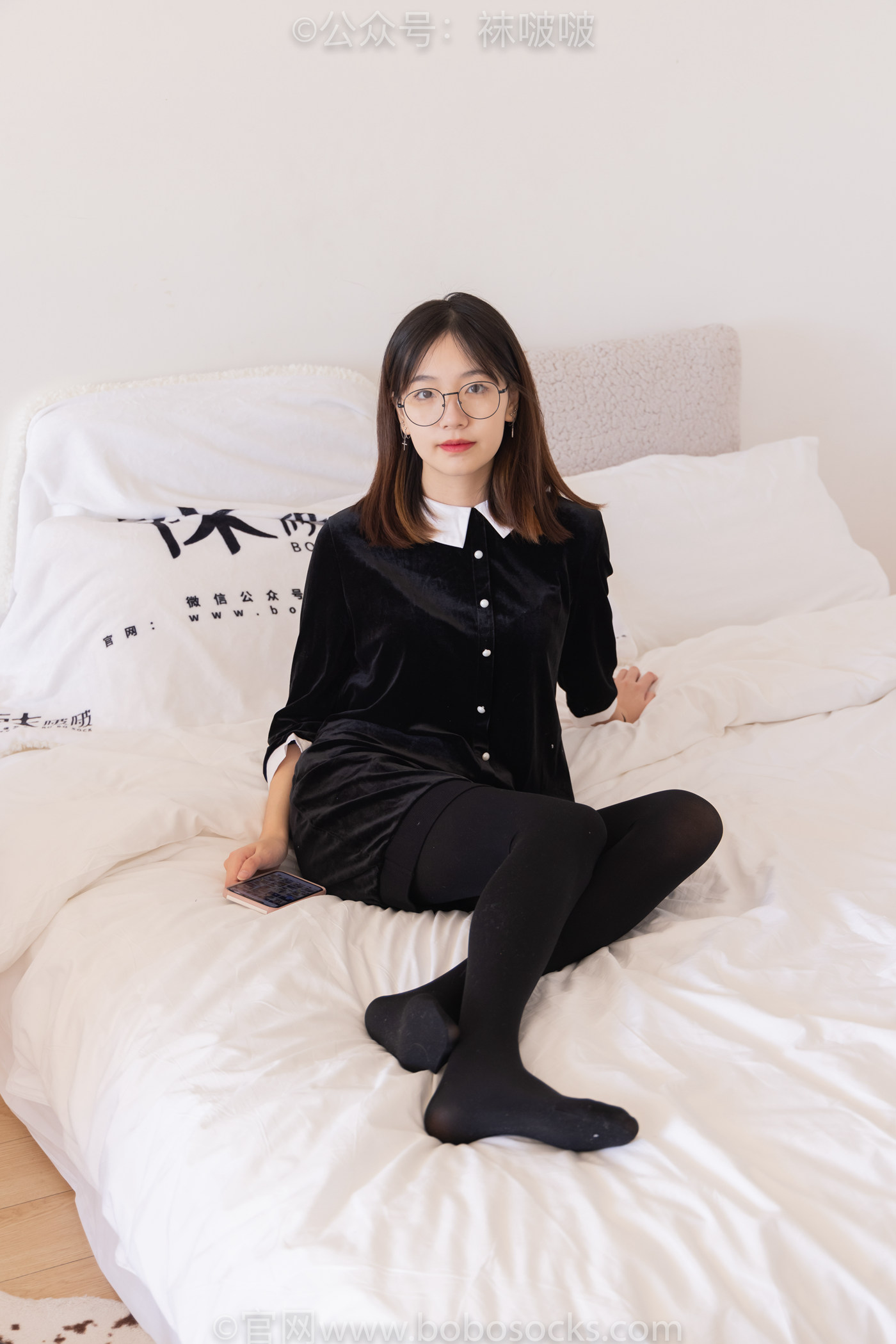 图片[38]-[BoBoSocks袜啵啵]NO.053 小甜豆-皮鞋、厚黑丝、黑色蕾丝船袜[143P] – 速更版-美库