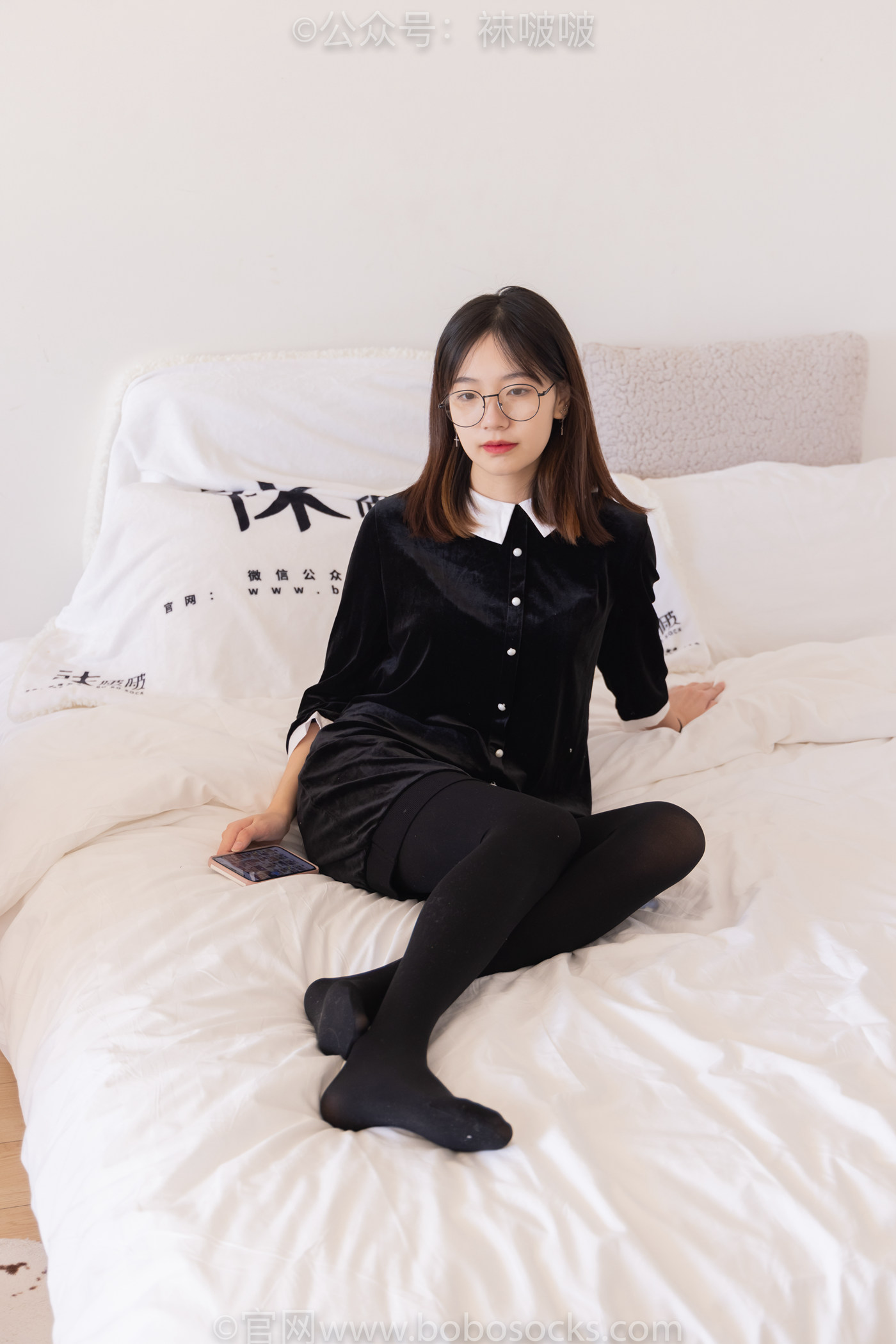 图片[39]-[BoBoSocks袜啵啵]NO.053 小甜豆-皮鞋、厚黑丝、黑色蕾丝船袜[143P] – 速更版-美库