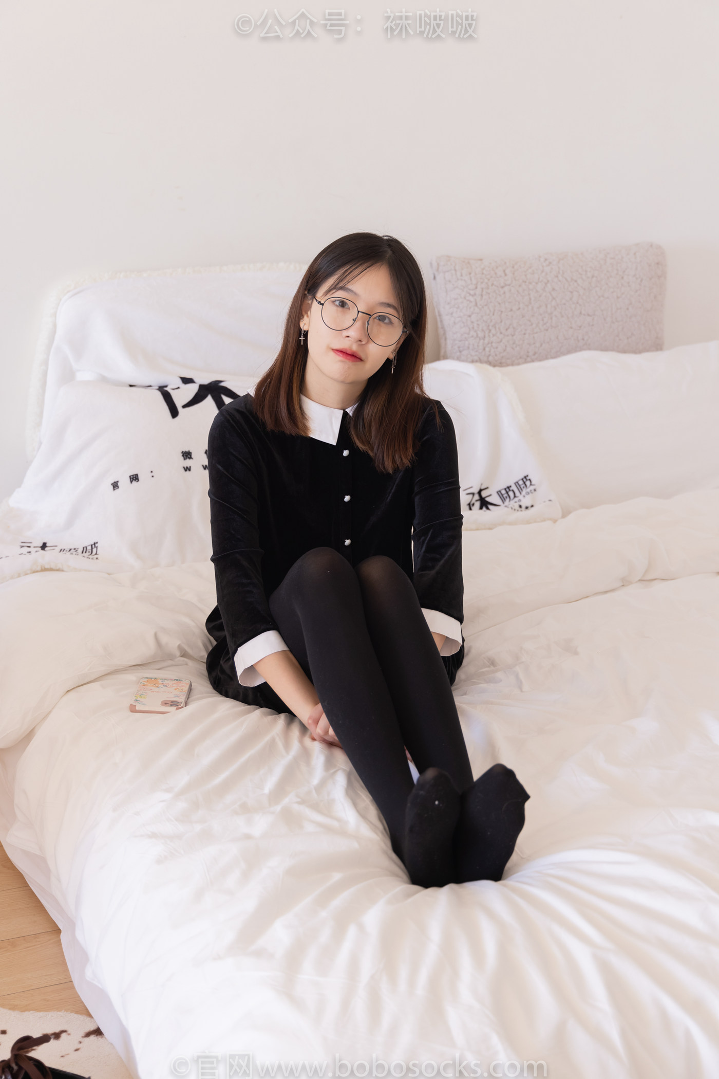 图片[46]-[BoBoSocks袜啵啵]NO.053 小甜豆-皮鞋、厚黑丝、黑色蕾丝船袜[143P] – 速更版-美库