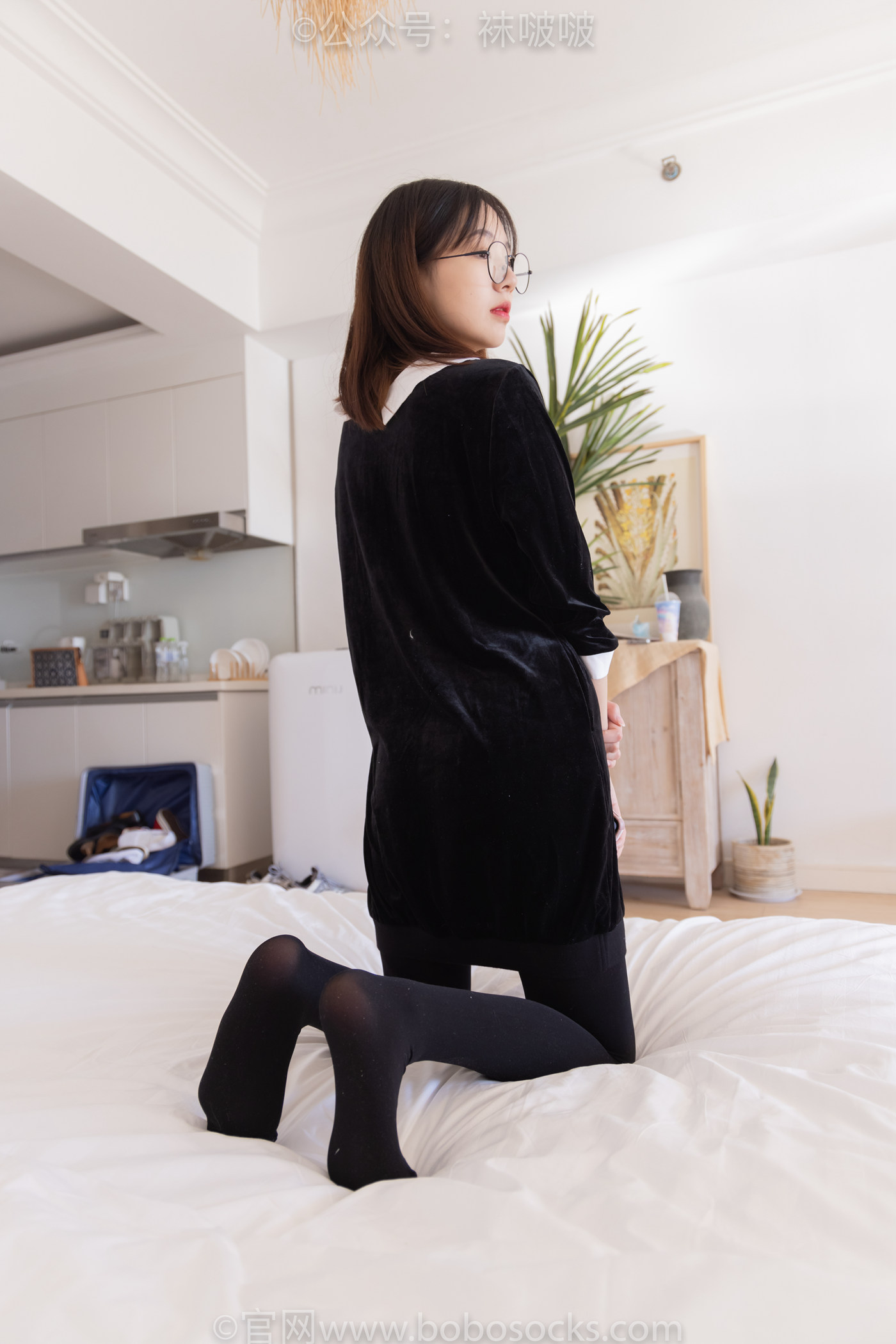 图片[63]-[BoBoSocks袜啵啵]NO.053 小甜豆-皮鞋、厚黑丝、黑色蕾丝船袜[143P] – 速更版-美库