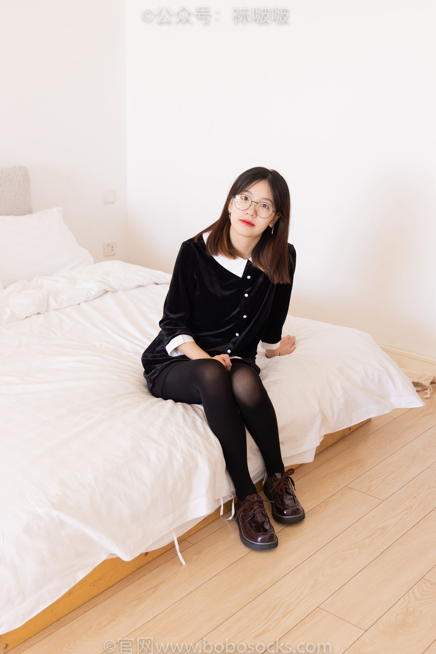 图片[141]-[BoBoSocks袜啵啵]NO.053 小甜豆-皮鞋、厚黑丝、黑色蕾丝船袜[143P] – 速更版-美库