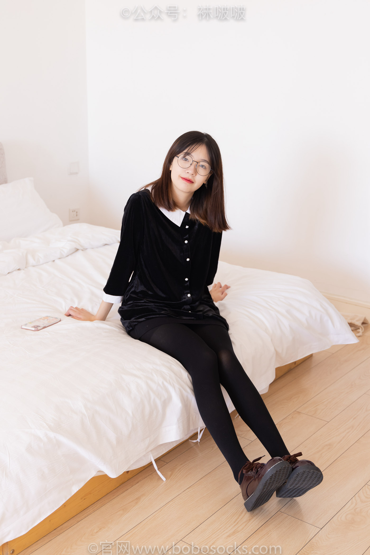 图片[144]-[BoBoSocks袜啵啵]NO.053 小甜豆-皮鞋、厚黑丝、黑色蕾丝船袜[143P] – 速更版-美库