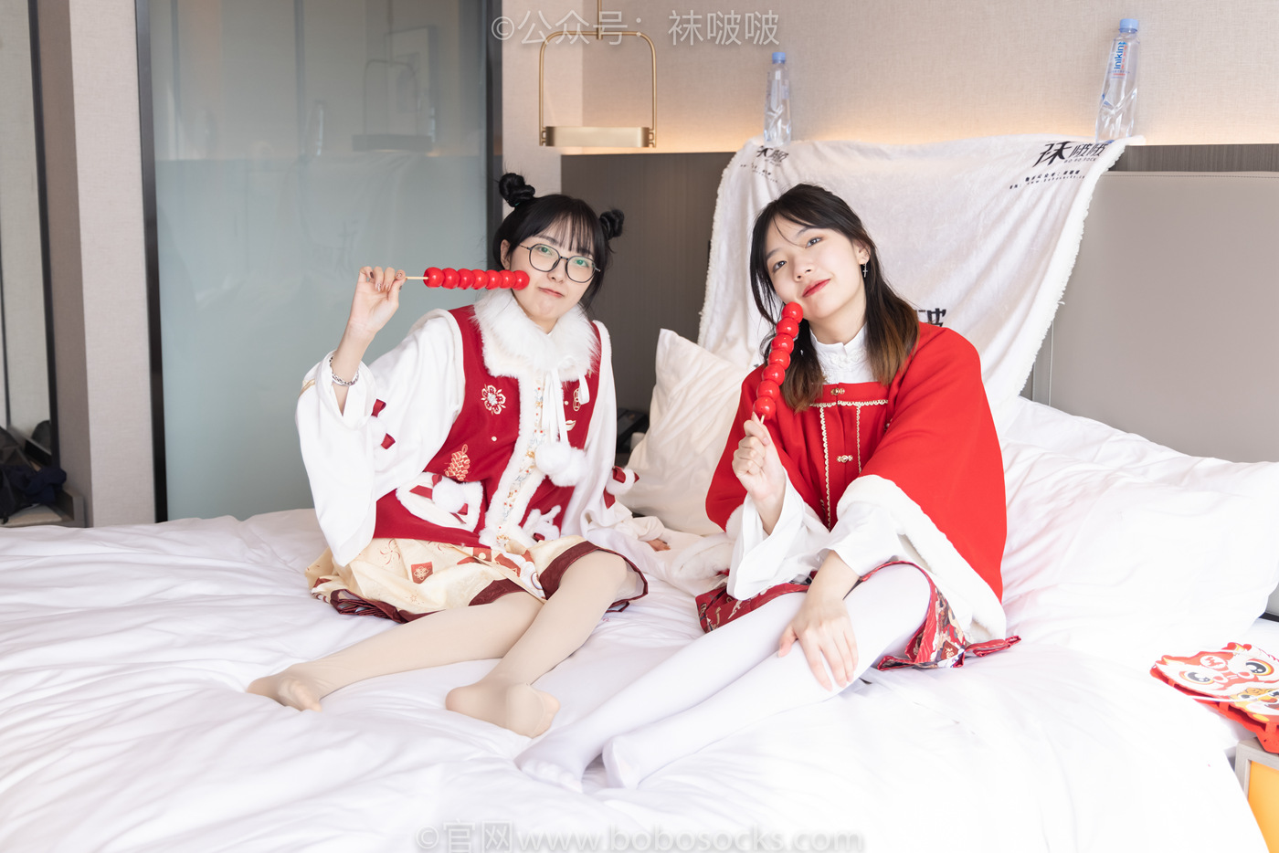 图片[32]-[BoBoSocks袜啵啵]NO.054 小甜豆与稚予-给大家拜年啦[139P] – 速更版-美库