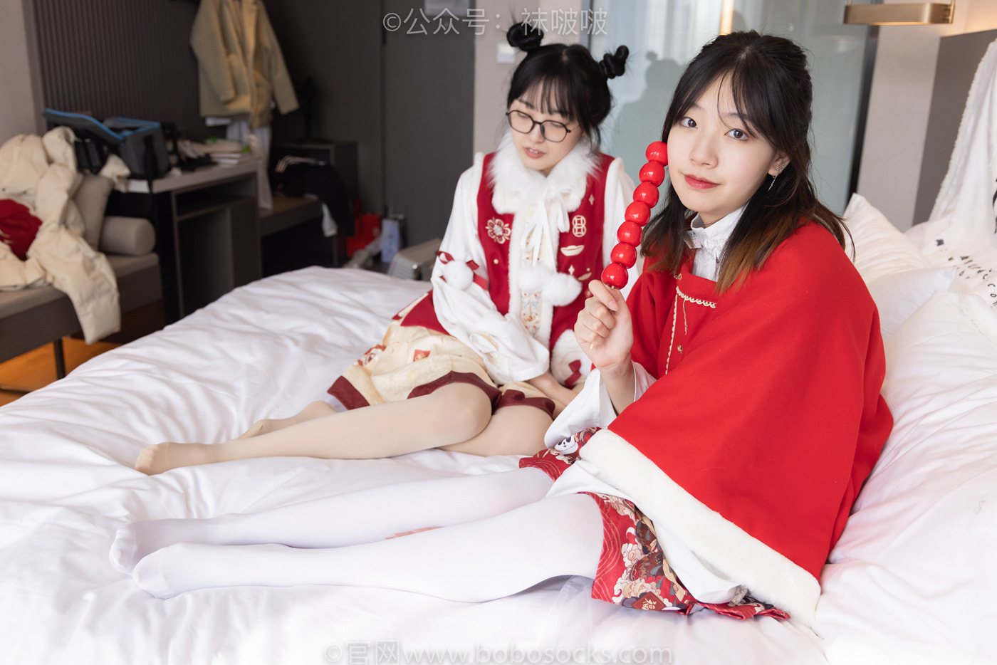 图片[35]-[BoBoSocks袜啵啵]NO.054 小甜豆与稚予-给大家拜年啦[139P] – 速更版-美库