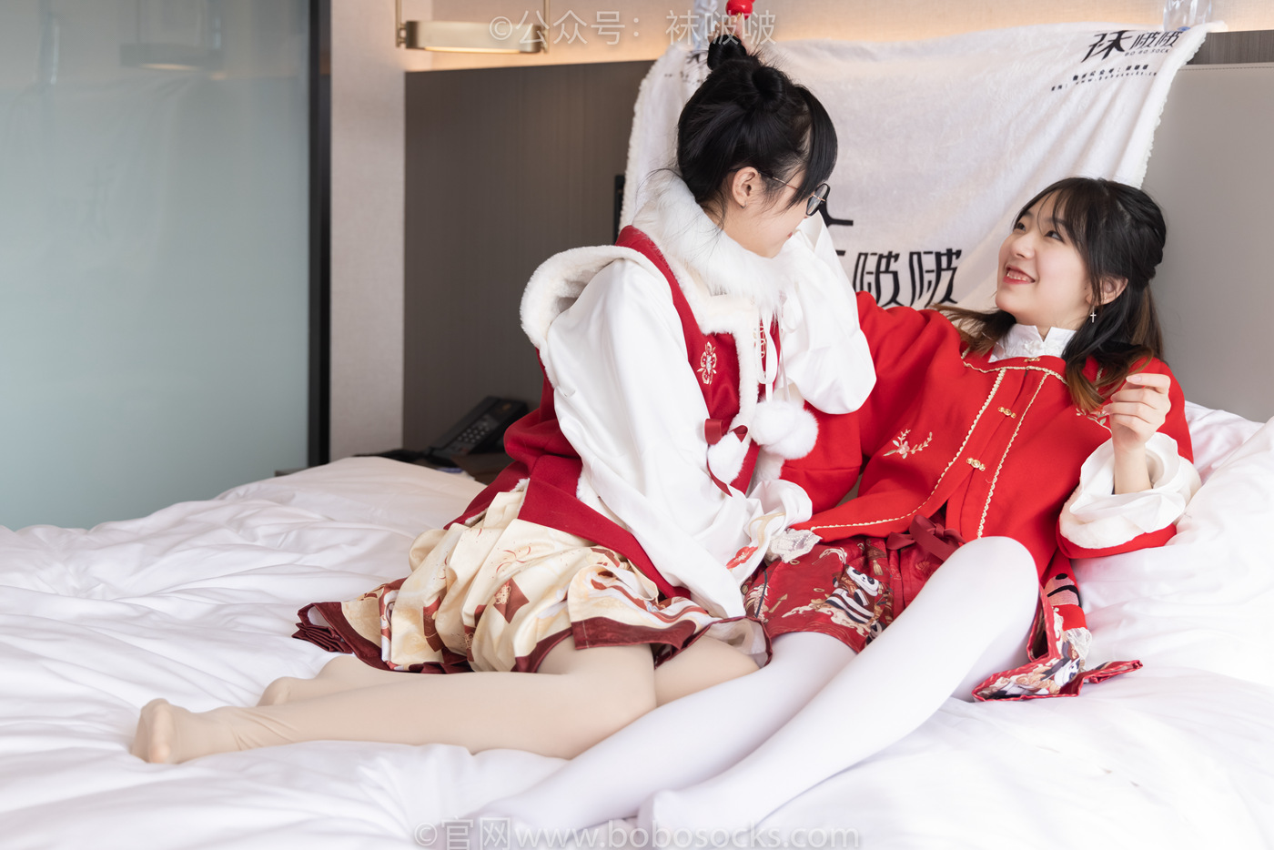 图片[42]-[BoBoSocks袜啵啵]NO.054 小甜豆与稚予-给大家拜年啦[139P] – 速更版-美库