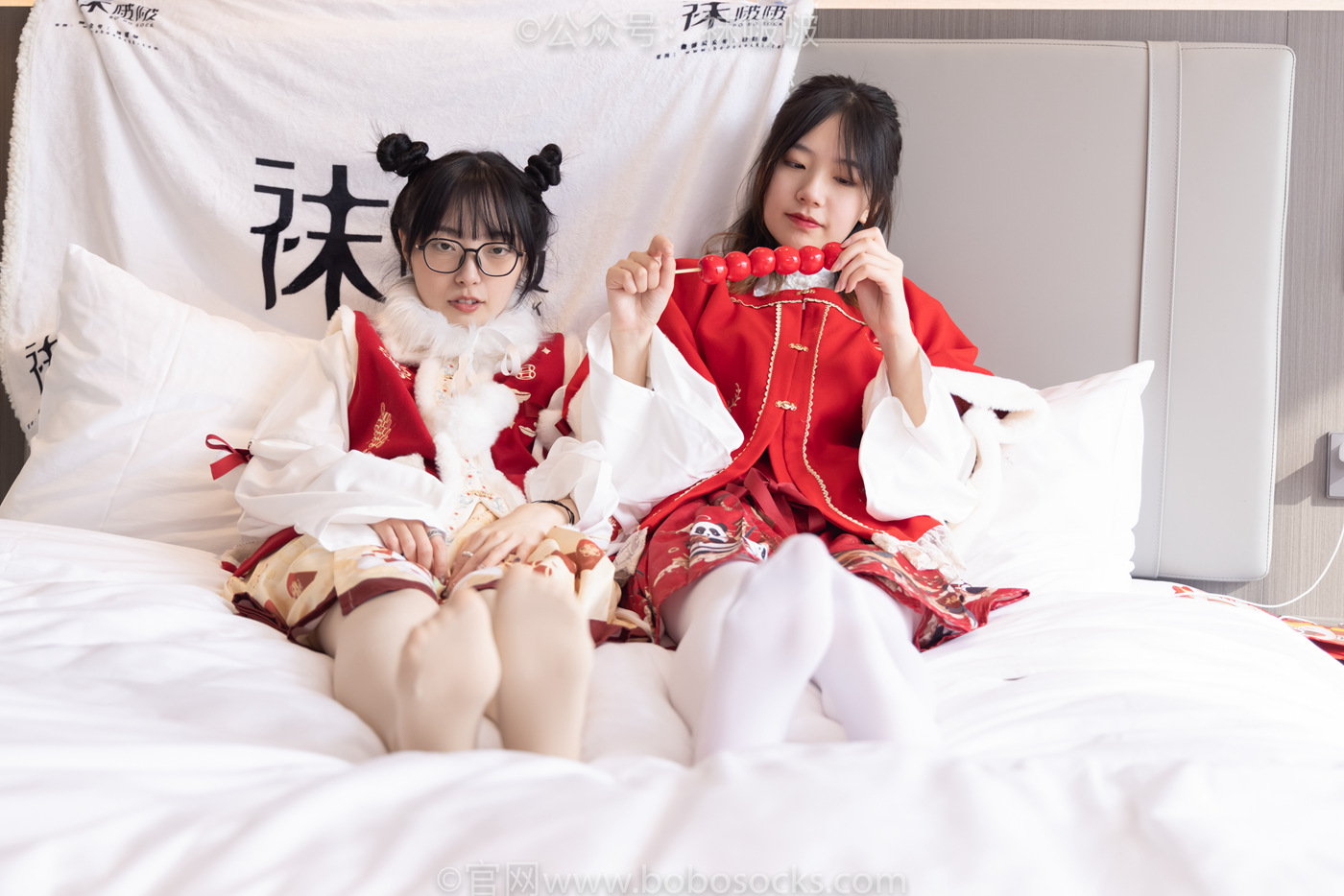 图片[43]-[BoBoSocks袜啵啵]NO.054 小甜豆与稚予-给大家拜年啦[139P] – 速更版-美库