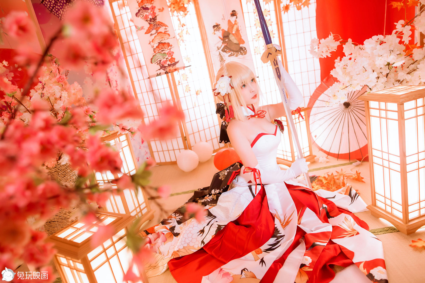 图片[10]-二佐Nisa Fate Saber[19P] – 速更版-美库