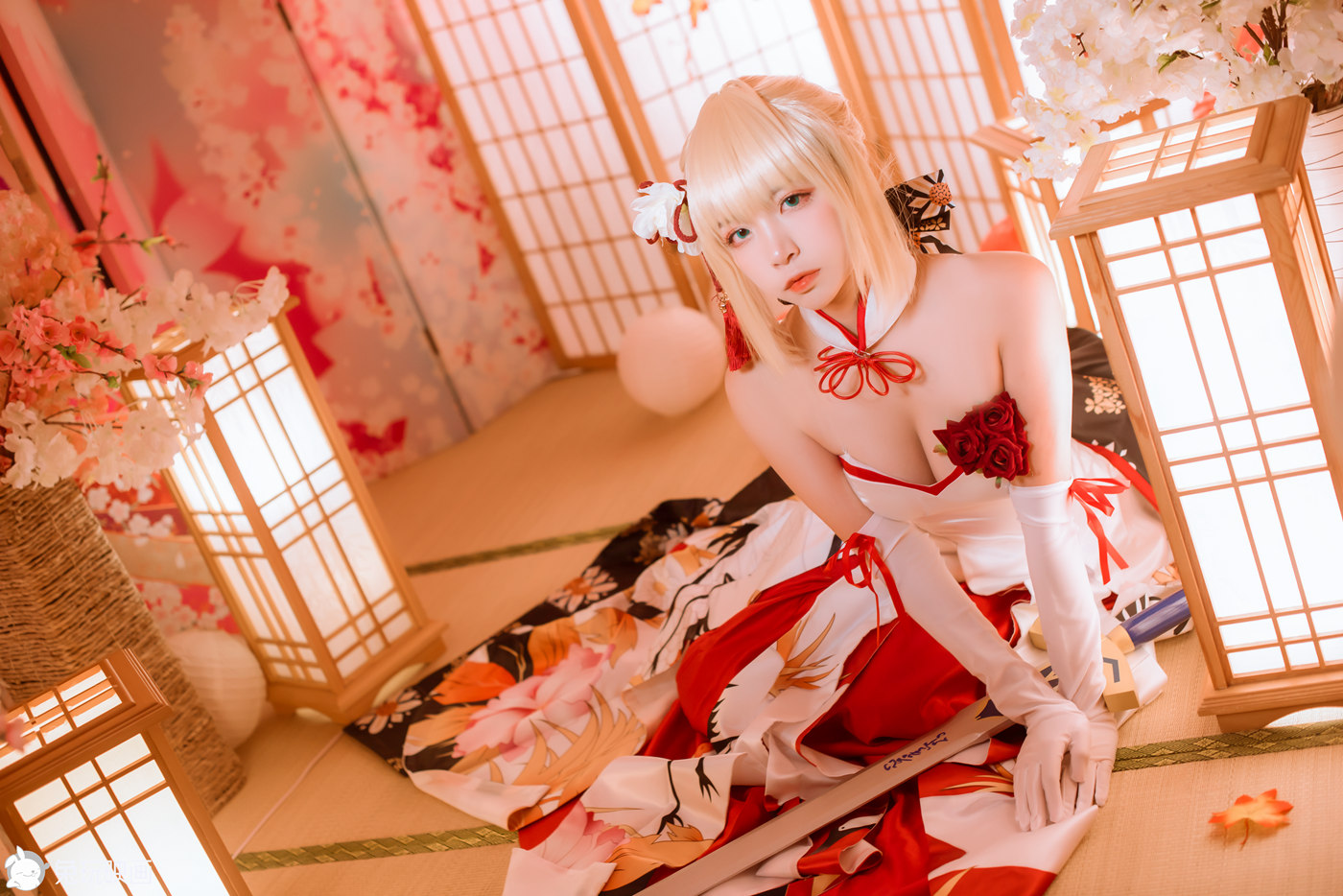 图片[12]-二佐Nisa Fate Saber[19P] – 速更版-美库