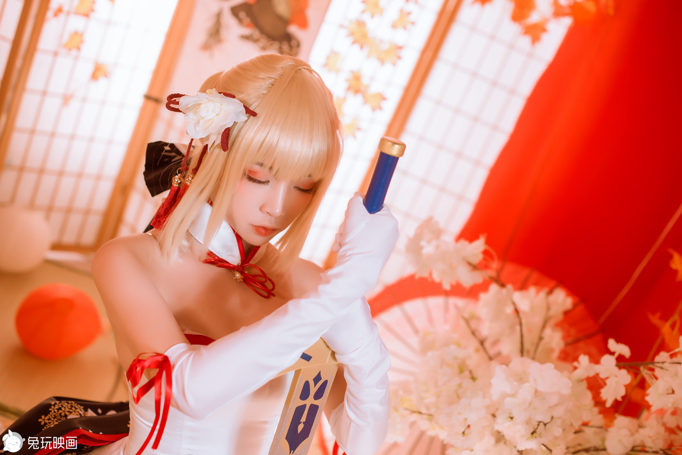 图片[18]-二佐Nisa Fate Saber[19P] – 速更版-美库