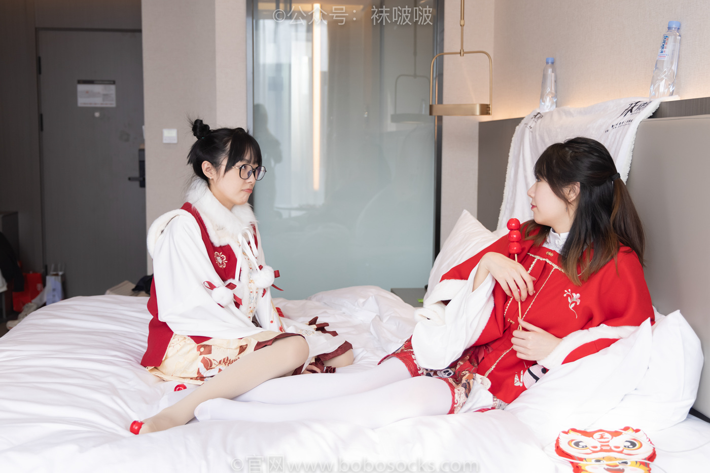 图片[63]-[BoBoSocks袜啵啵]NO.054 小甜豆与稚予-给大家拜年啦[139P] – 速更版-美库