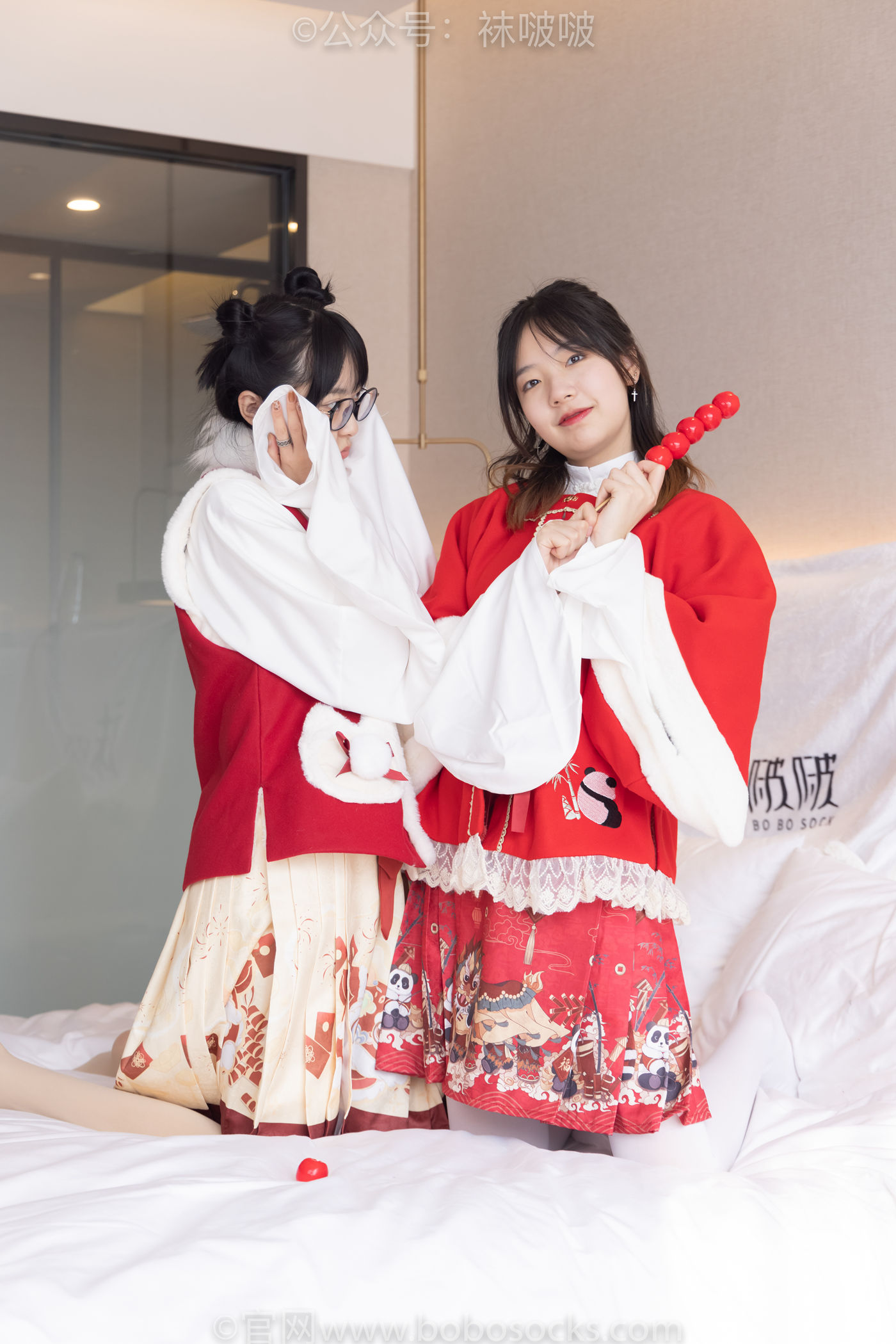 图片[70]-[BoBoSocks袜啵啵]NO.054 小甜豆与稚予-给大家拜年啦[139P] – 速更版-美库