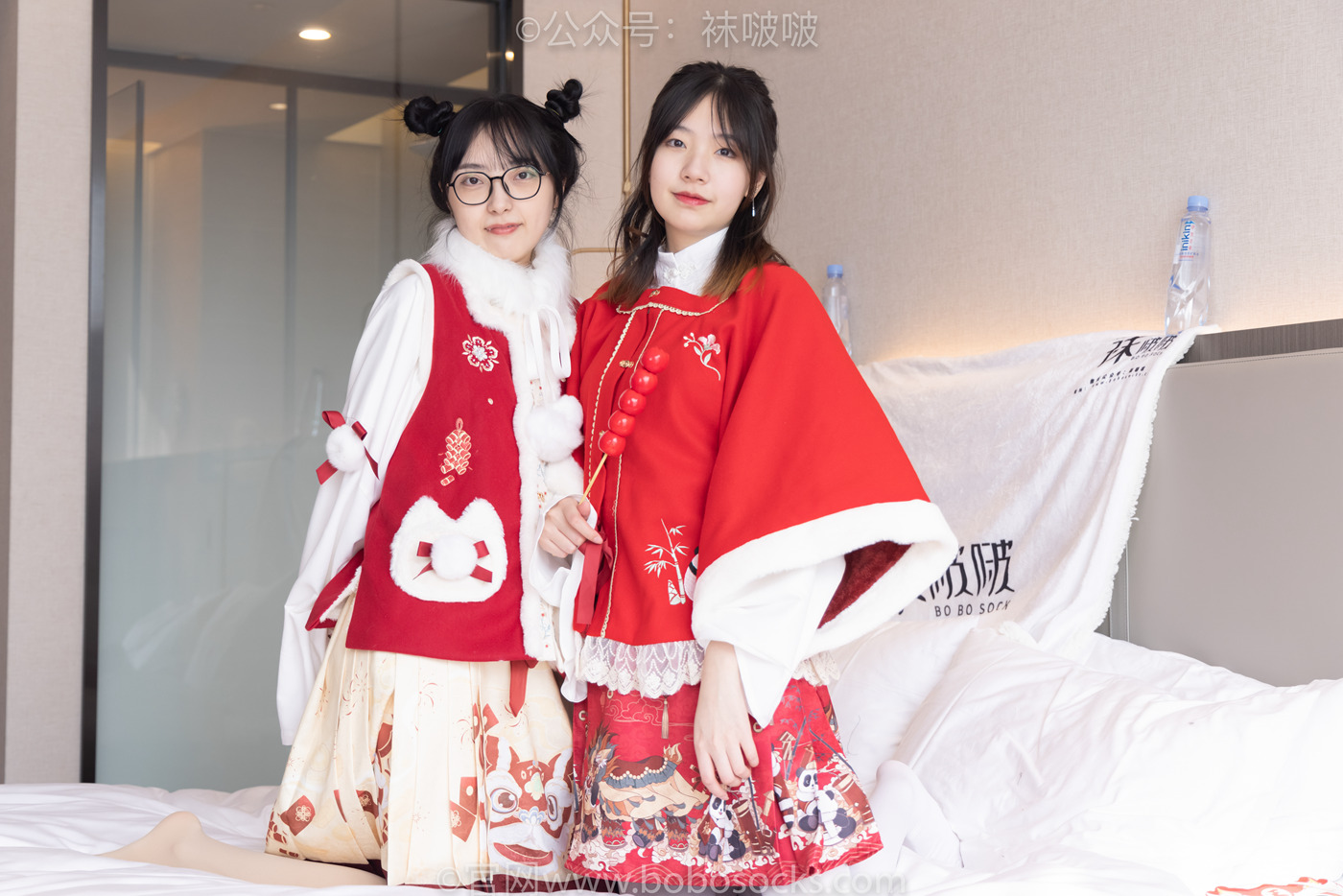 图片[69]-[BoBoSocks袜啵啵]NO.054 小甜豆与稚予-给大家拜年啦[139P] – 速更版-美库