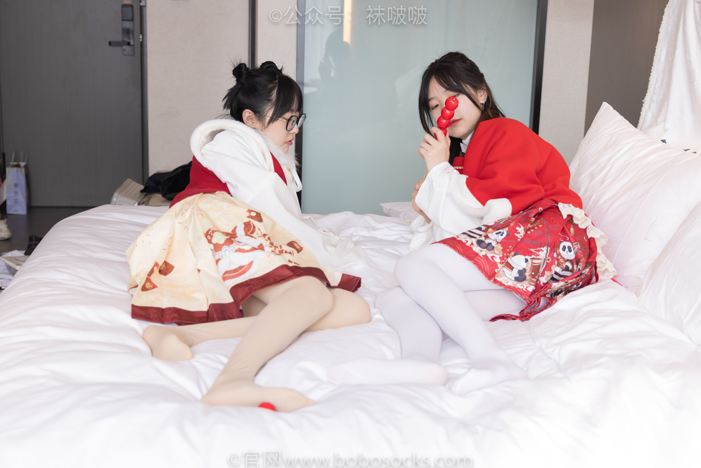 图片[90]-[BoBoSocks袜啵啵]NO.054 小甜豆与稚予-给大家拜年啦[139P] – 速更版-美库