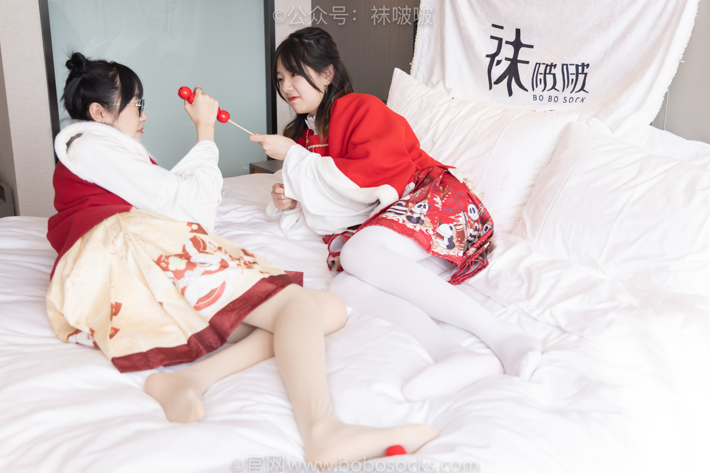 图片[92]-[BoBoSocks袜啵啵]NO.054 小甜豆与稚予-给大家拜年啦[139P] – 速更版-美库