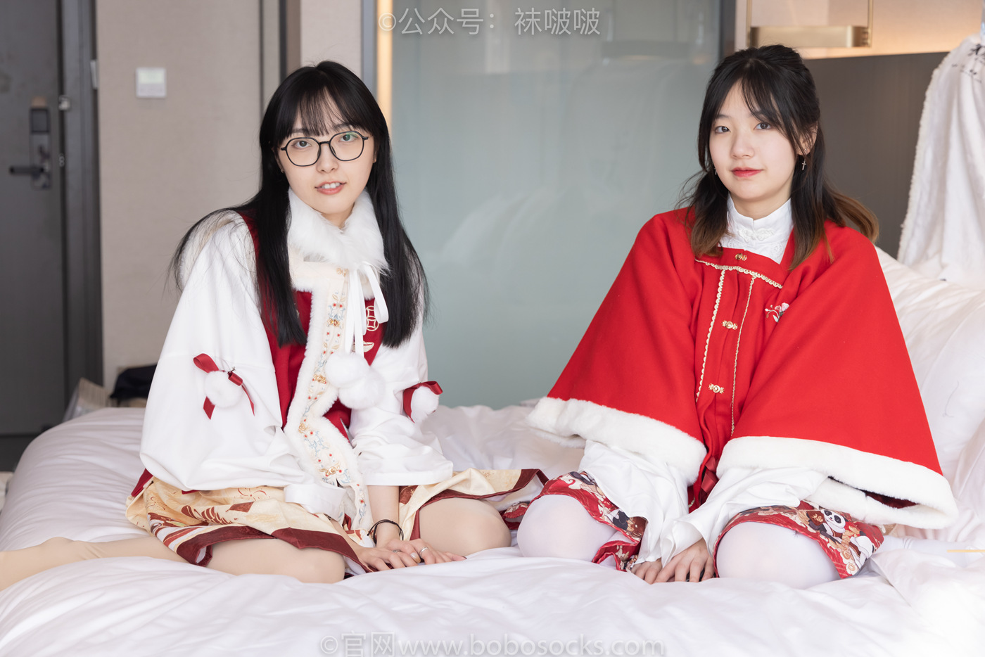 图片[99]-[BoBoSocks袜啵啵]NO.054 小甜豆与稚予-给大家拜年啦[139P] – 速更版-美库