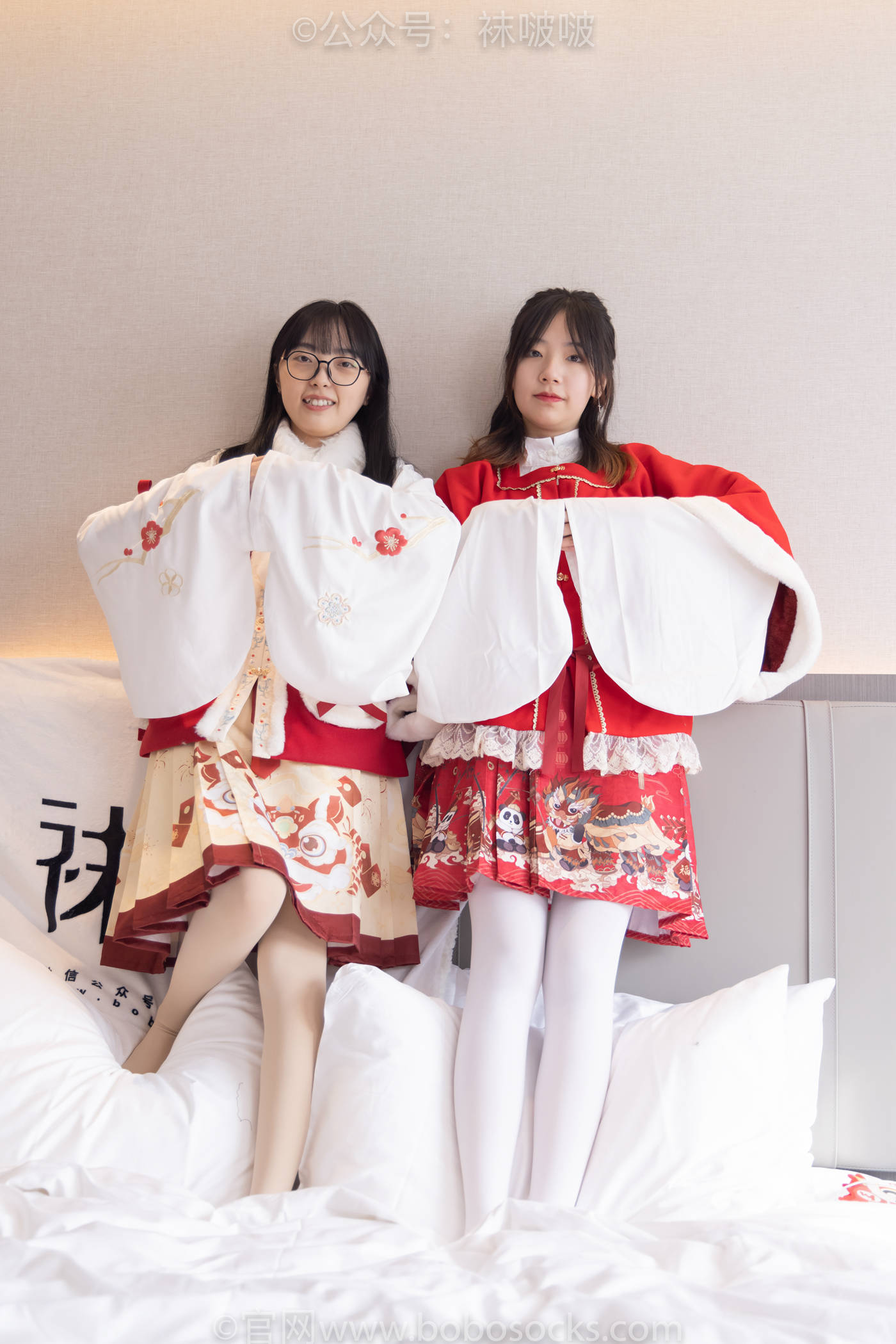 图片[108]-[BoBoSocks袜啵啵]NO.054 小甜豆与稚予-给大家拜年啦[139P] – 速更版-美库