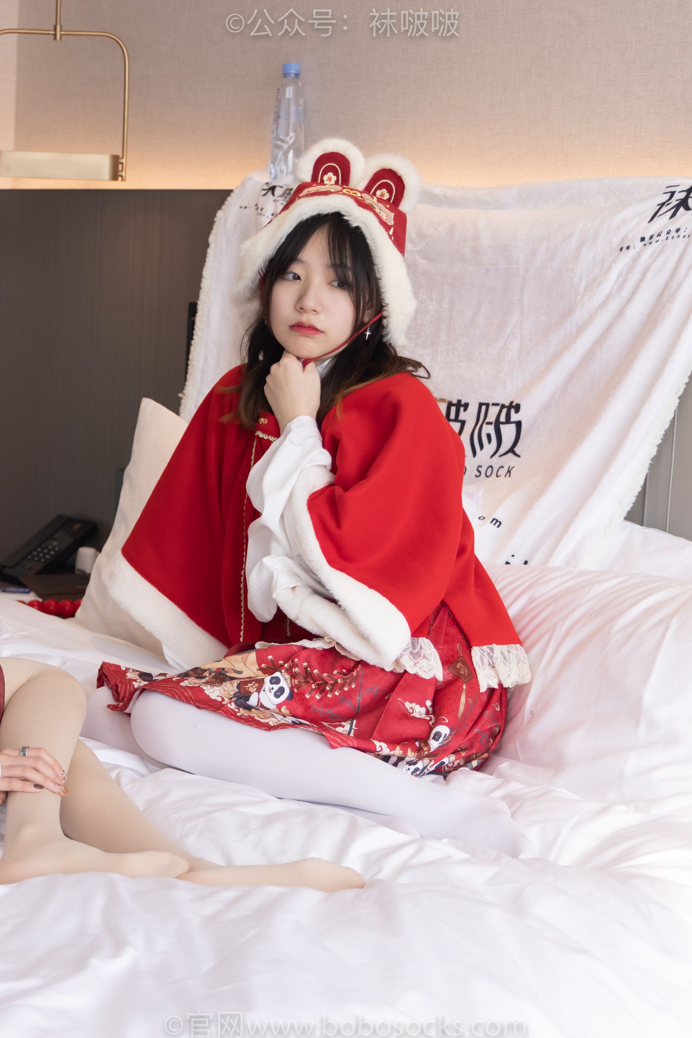 图片[124]-[BoBoSocks袜啵啵]NO.054 小甜豆与稚予-给大家拜年啦[139P] – 速更版-美库