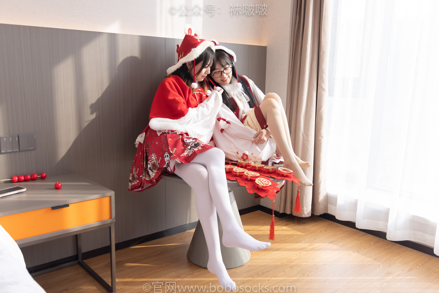 图片[135]-[BoBoSocks袜啵啵]NO.054 小甜豆与稚予-给大家拜年啦[139P] – 速更版-美库