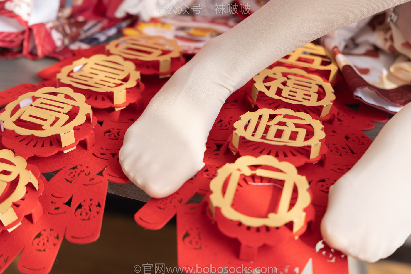 图片[136]-[BoBoSocks袜啵啵]NO.054 小甜豆与稚予-给大家拜年啦[139P] – 速更版-美库