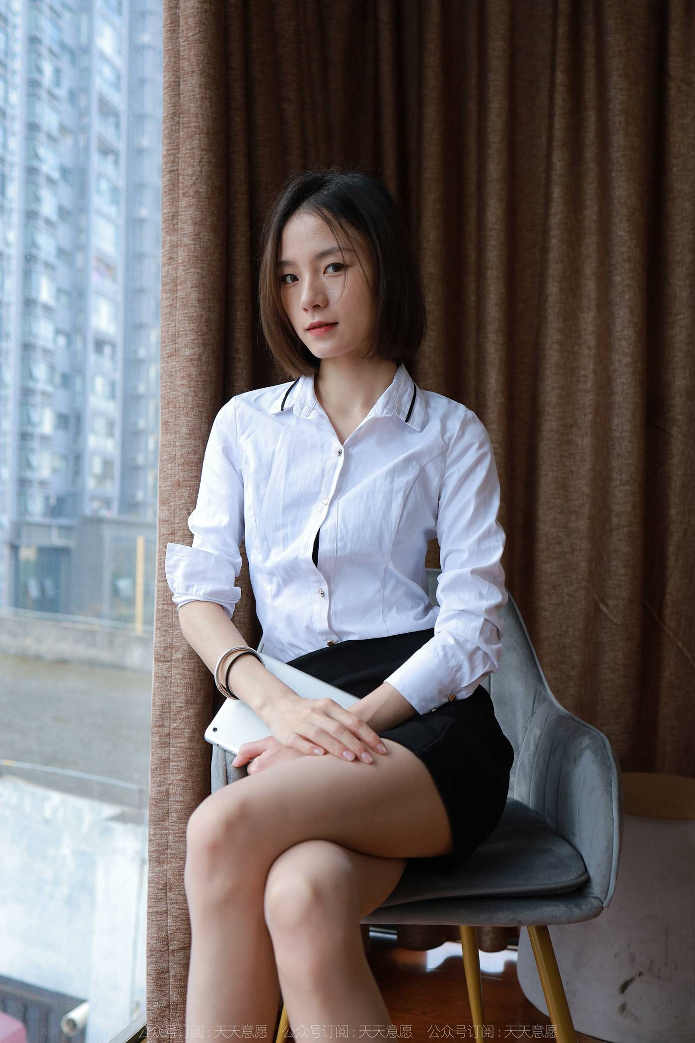 图片[49]-[IESS异思趣向] 2022.01.07 丝享家983：小六《短发配短裙》[84P] – 速更版-美库