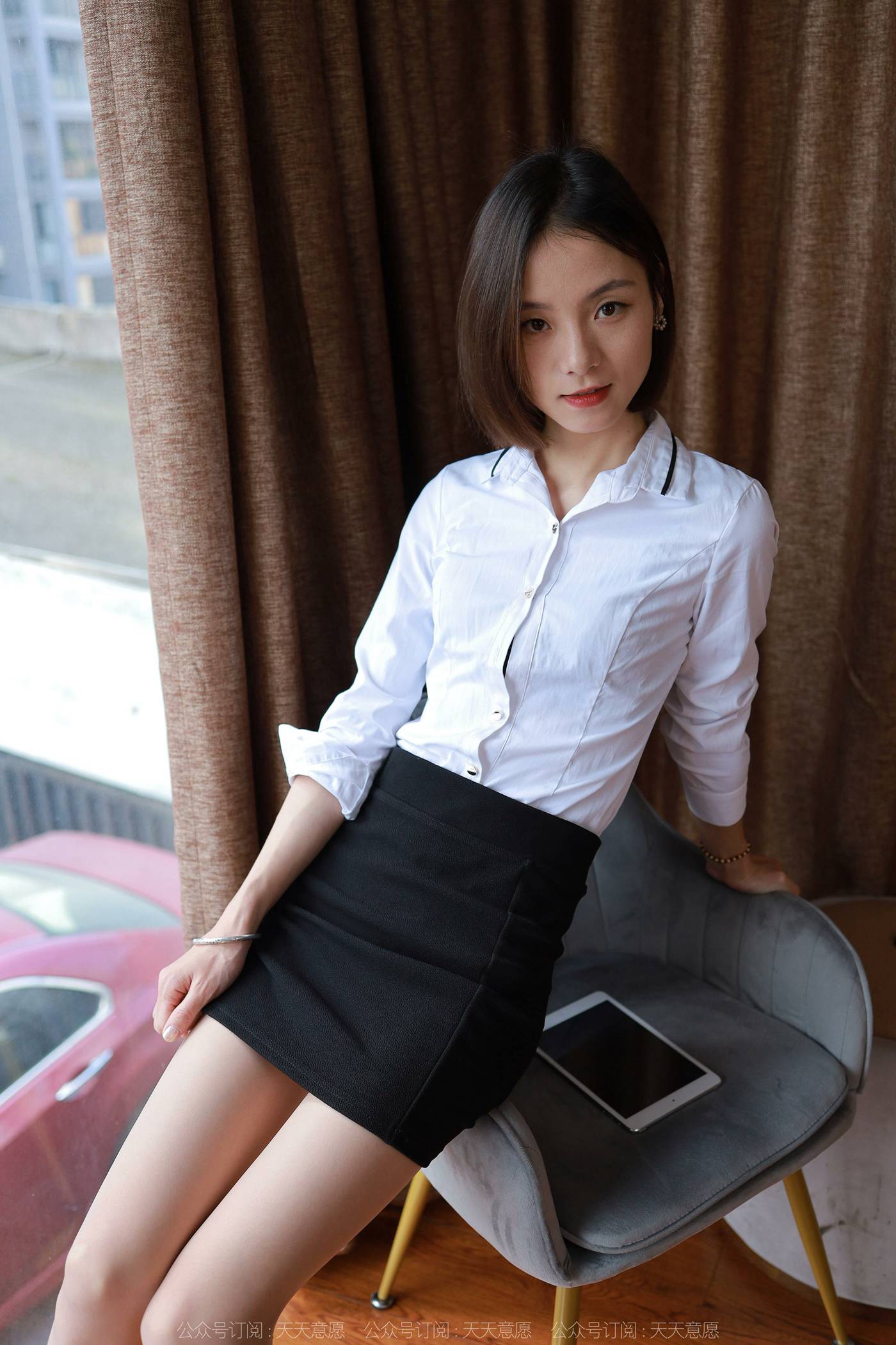 图片[76]-[IESS异思趣向] 2022.01.07 丝享家983：小六《短发配短裙》[84P] – 速更版-美库