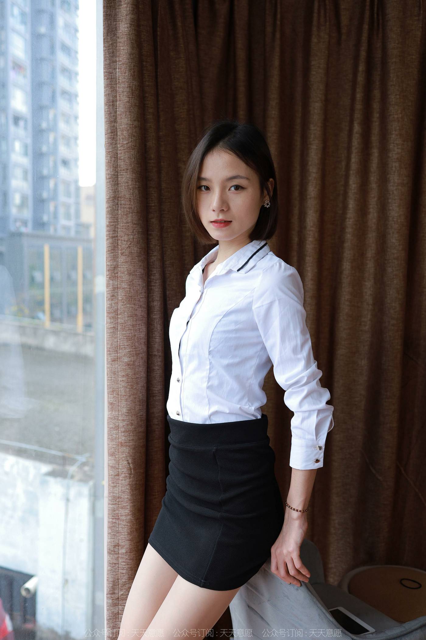 图片[77]-[IESS异思趣向] 2022.01.07 丝享家983：小六《短发配短裙》[84P] – 速更版-美库