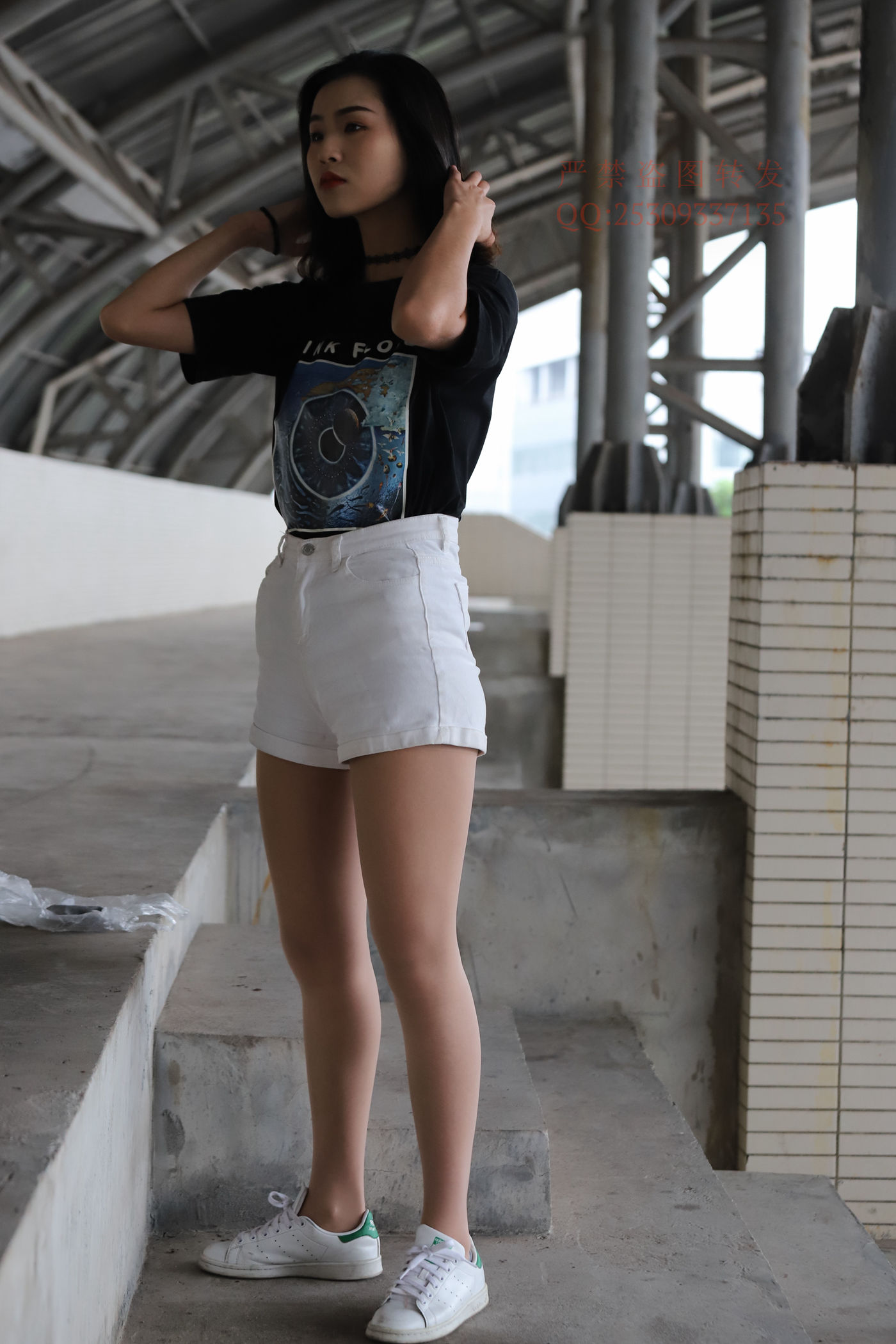 图片[15]-大西瓜爱牙膏-2018 7.8月活动 模特2（二） 贝壳头户外肉丝+船袜 (1)[124P] – 速更版-美库