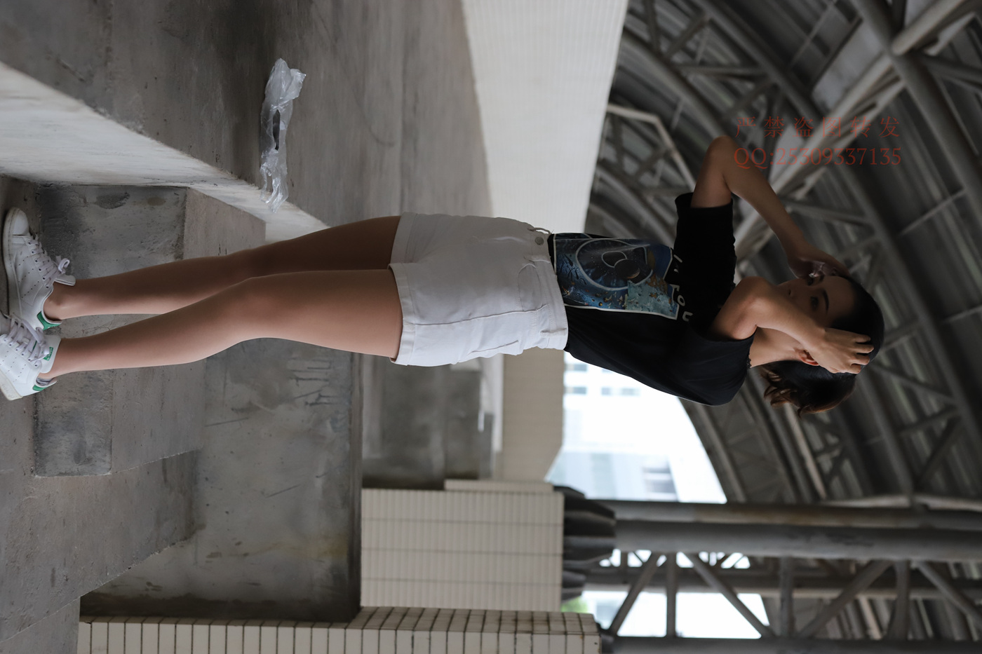 图片[13]-大西瓜爱牙膏-2018 7.8月活动 模特2（二） 贝壳头户外肉丝+船袜 (1)[124P] – 速更版-美库