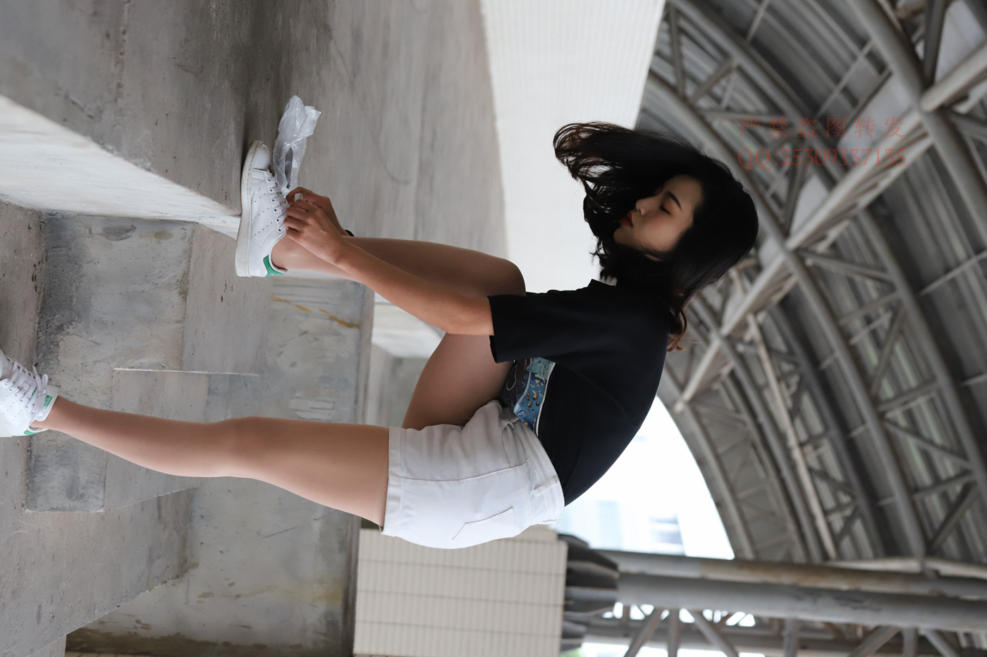 图片[18]-大西瓜爱牙膏-2018 7.8月活动 模特2（二） 贝壳头户外肉丝+船袜 (1)[124P] – 速更版-美库